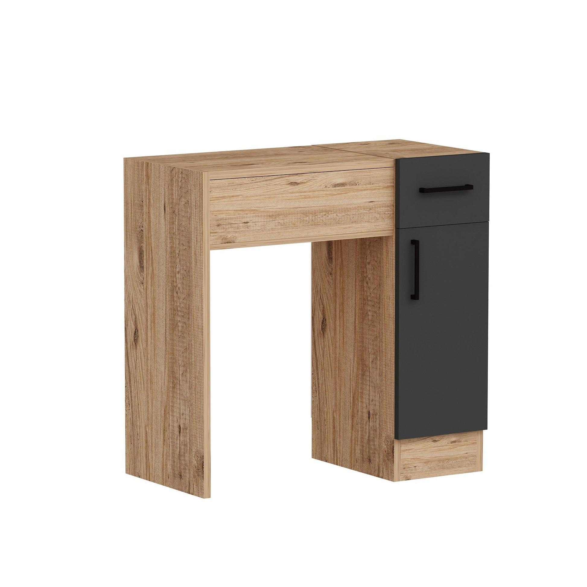 Kozmetički stolić Inci - Atlantic Pine, Anthracite | AG-vitahome.hr