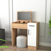 Kozmetički stolić Inci - Atlantic Pine, White | AG-vitahome.hr