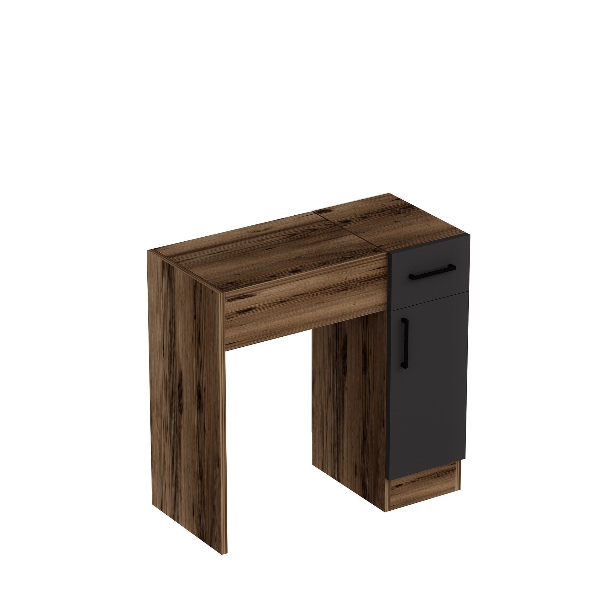 Kozmetički stolić Inci - Light Walnut, Anthracite | AG-vitahome.hr