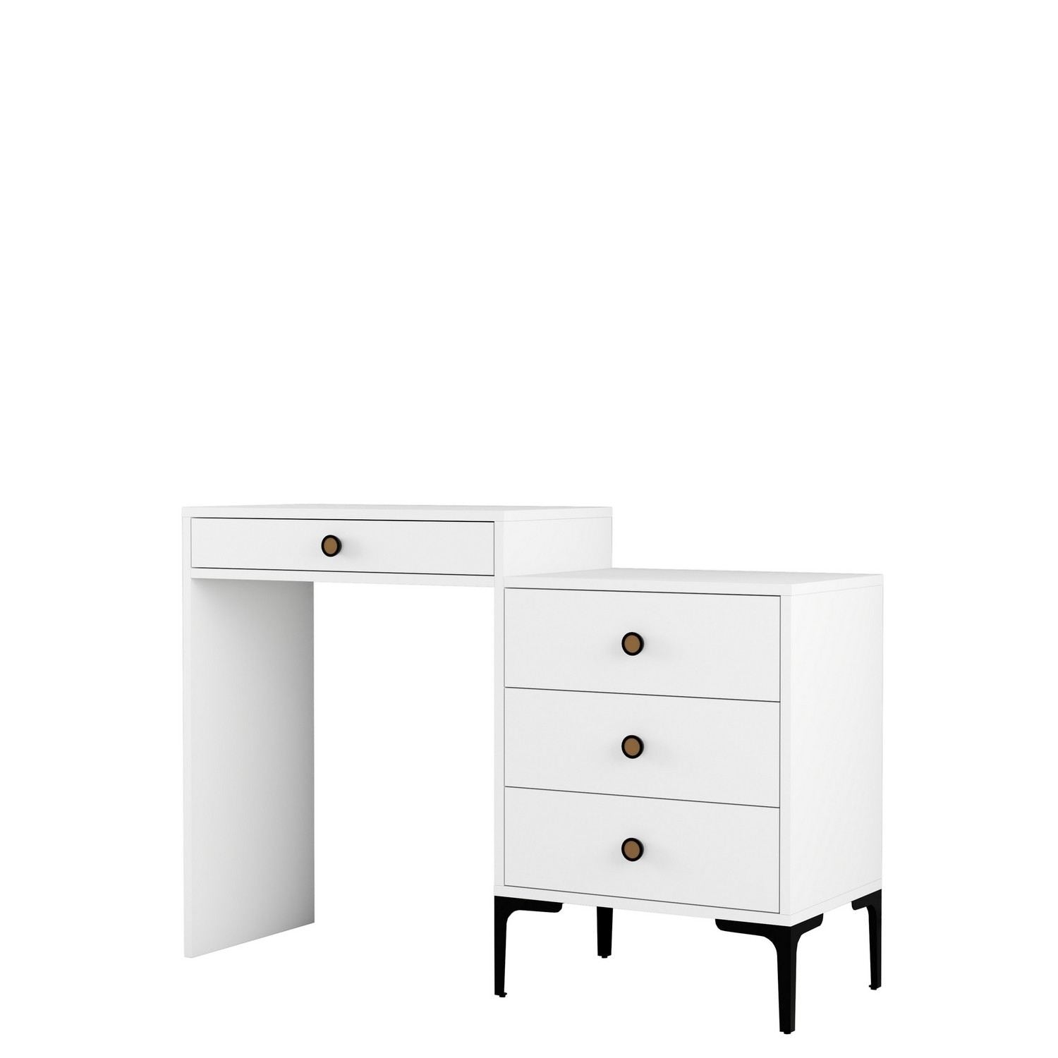 Kozmetički stolić Lizbon 556 - White | AG-vitahome.hr