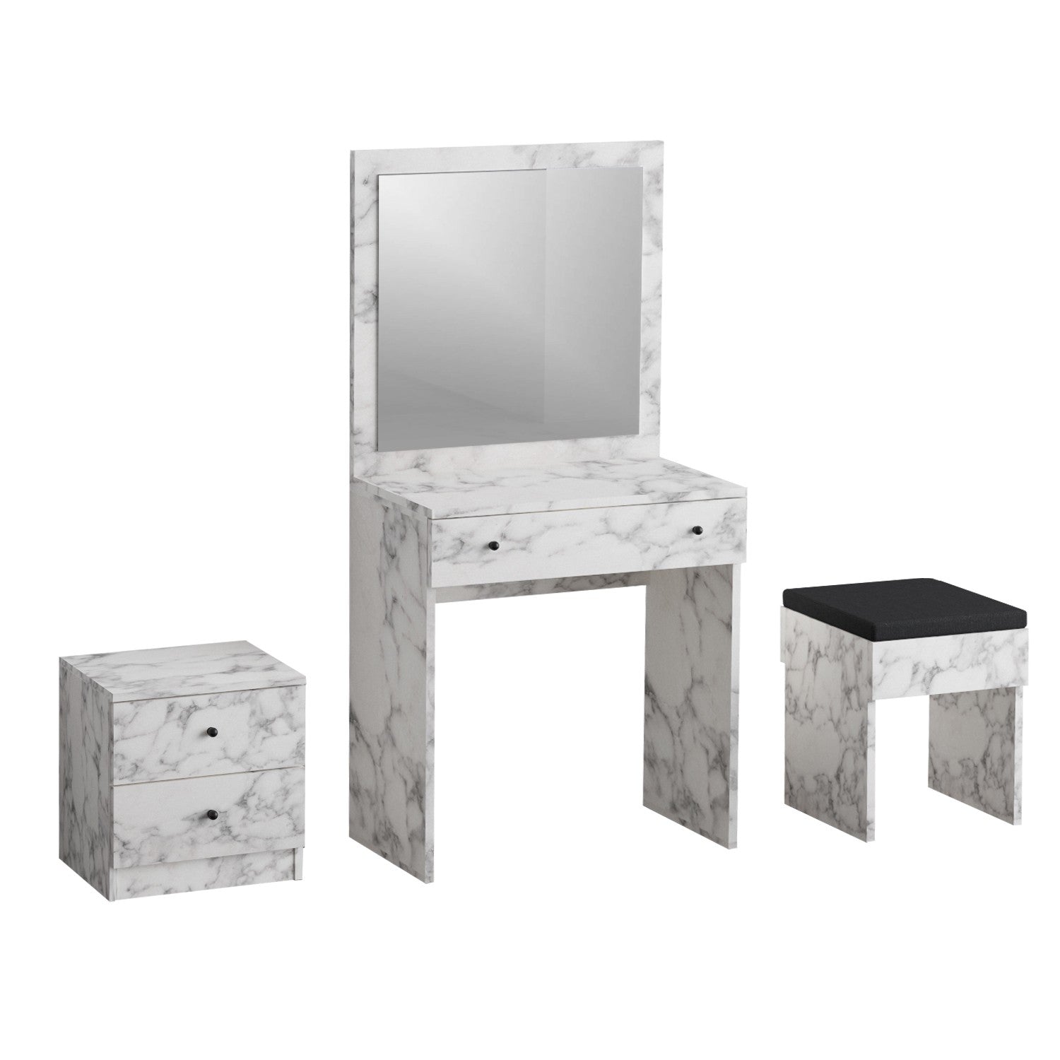 Kozmetički stolić Nice - Carrara Marble | AG-vitahome.hr