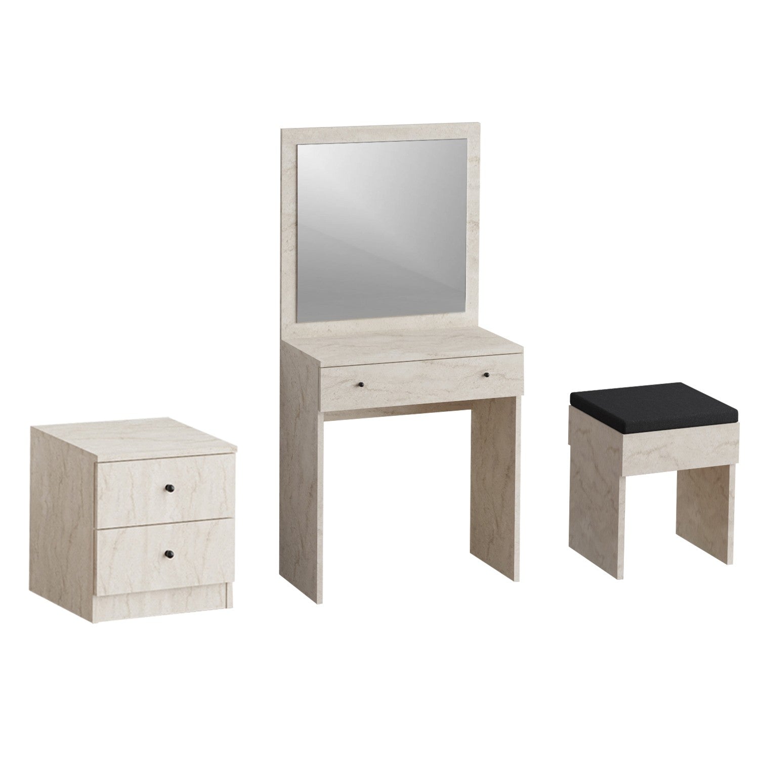 Kozmetički stolić Nice - Travertine | AG-vitahome.hr