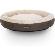 Krevet za pse, krevet za mačke, u obliku krafne, promjer 65 cm, smeđe boje | FEANDREA-vitahome.hr