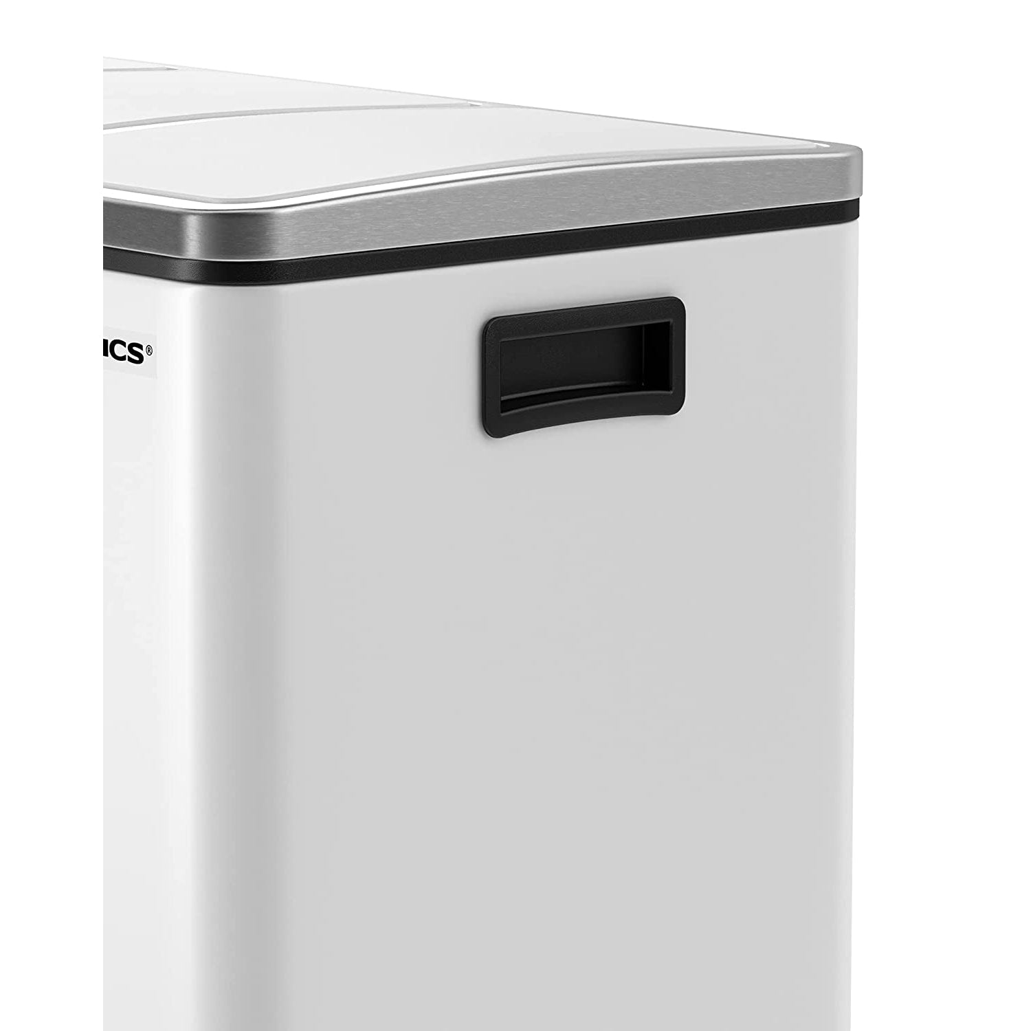 Kuhinjska kanta na pedale, selektivni sakupljač otpada, 3 x 18 L, bijela | SONGMICS-vitahome.hr