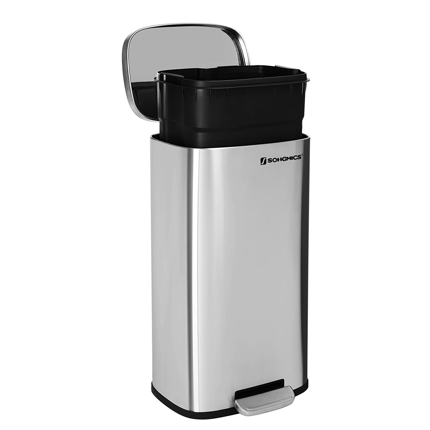 Kuhinjska kanta za otpatke s plastičnom unutarnjom kantom 30 L | SONGMICS-vitahome.hr