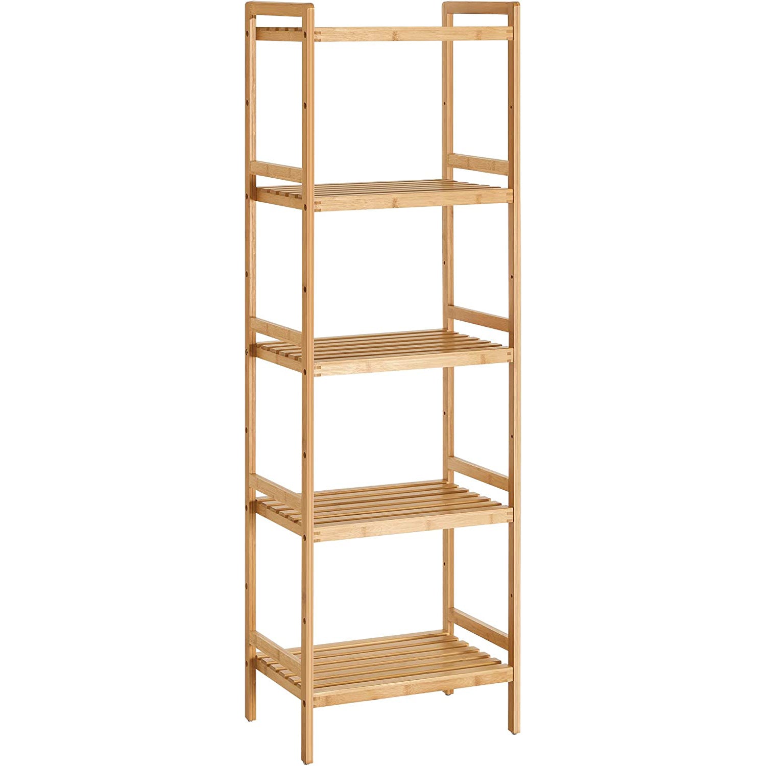 Kupaonska polica od bambusa 45 x 31,5 x 142 cm | SONGMICS-vitahome.hr