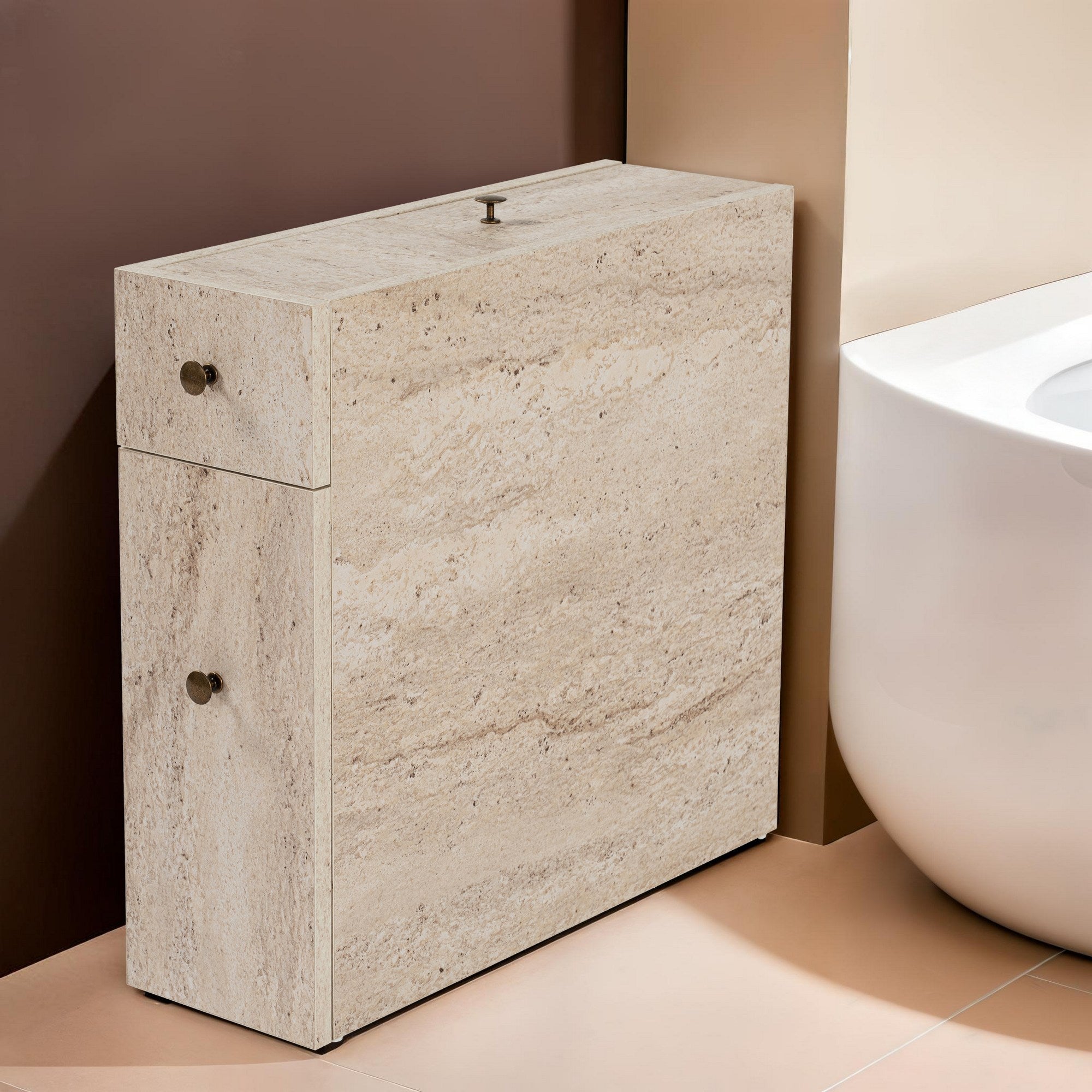 Kupaonski ormarić Calencia - Travertine | AG-vitahome.hr