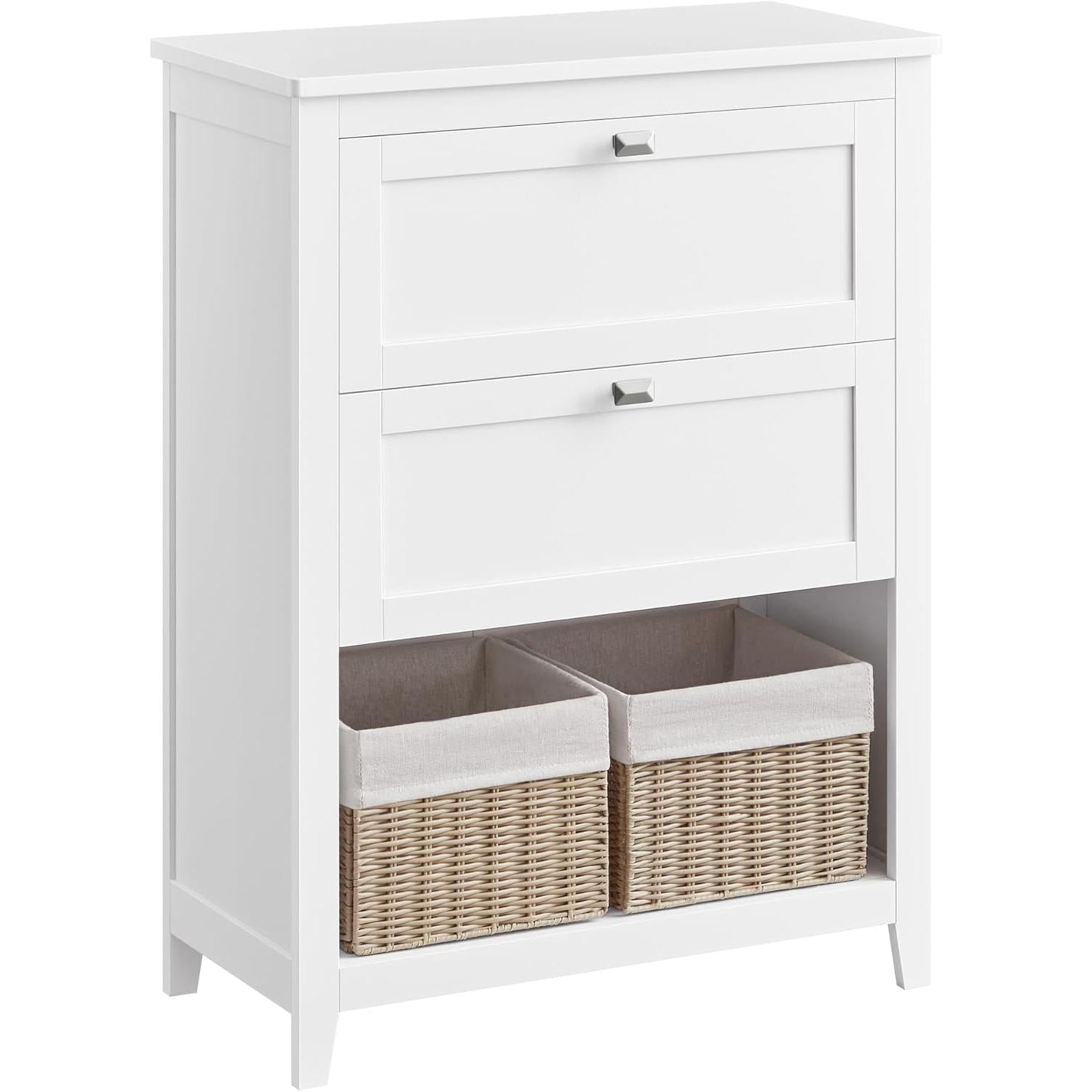 Kupaonski ormarić s 2 ladice 30 × 60 × 80 cm, bijeli