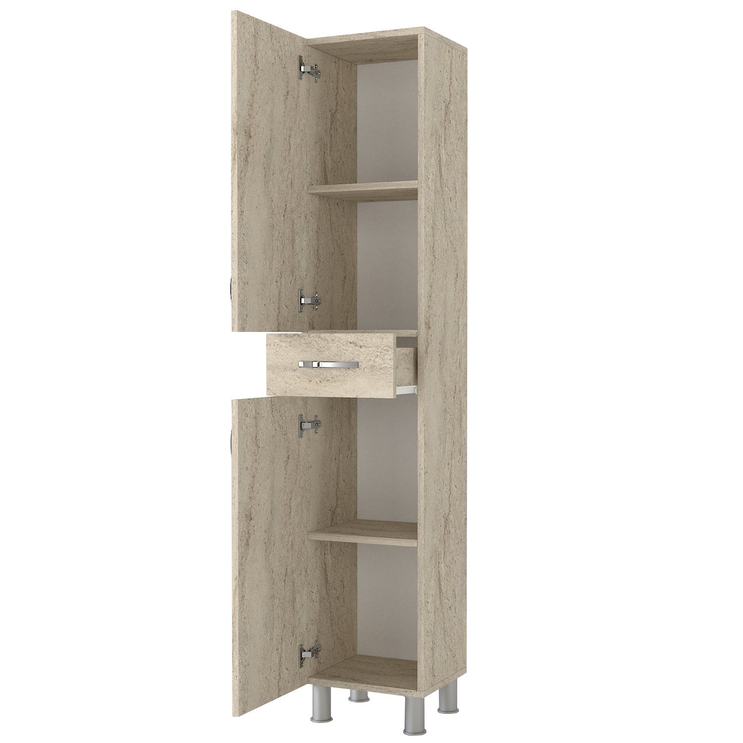 Kupaonski ormarić Selin 2 Doors 1 Drawer | AG-vitahome.hr