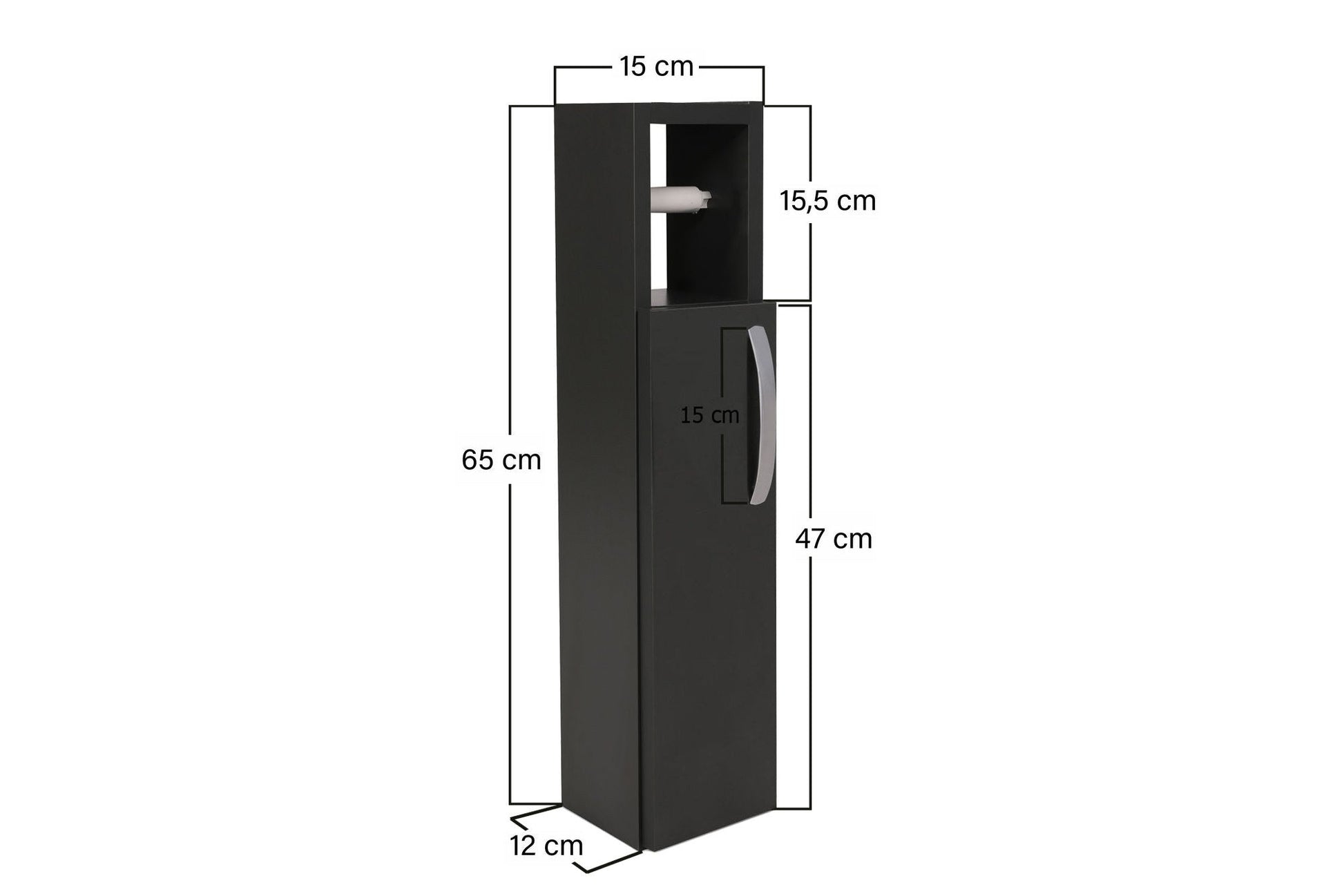Kupaonski ormarić Star - Anthracite | AG-vitahome.hr