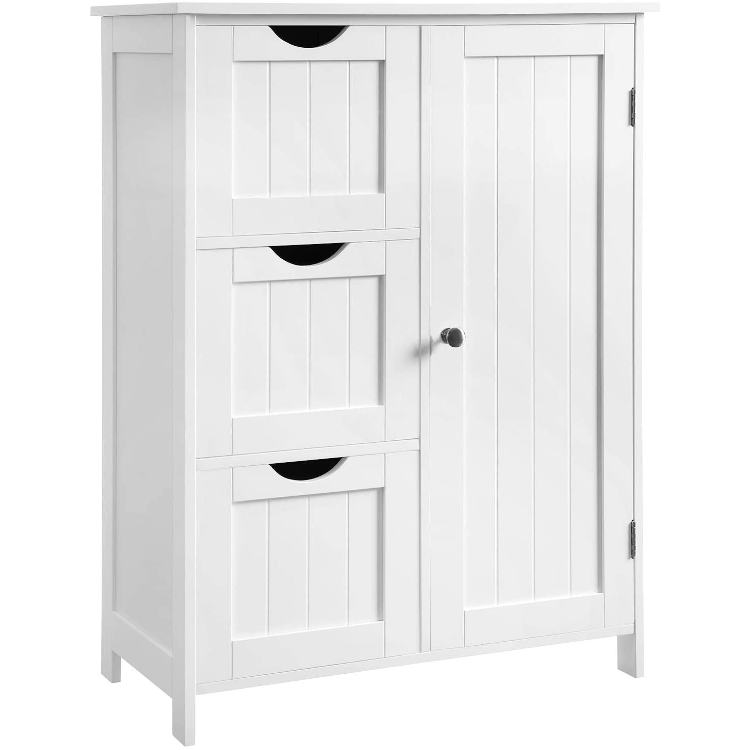 Kupaonski ormarić za odlaganje, podni ormarić 60 x 30 x 81 cm, bijele boje | VASAGLE-vitahome.hr