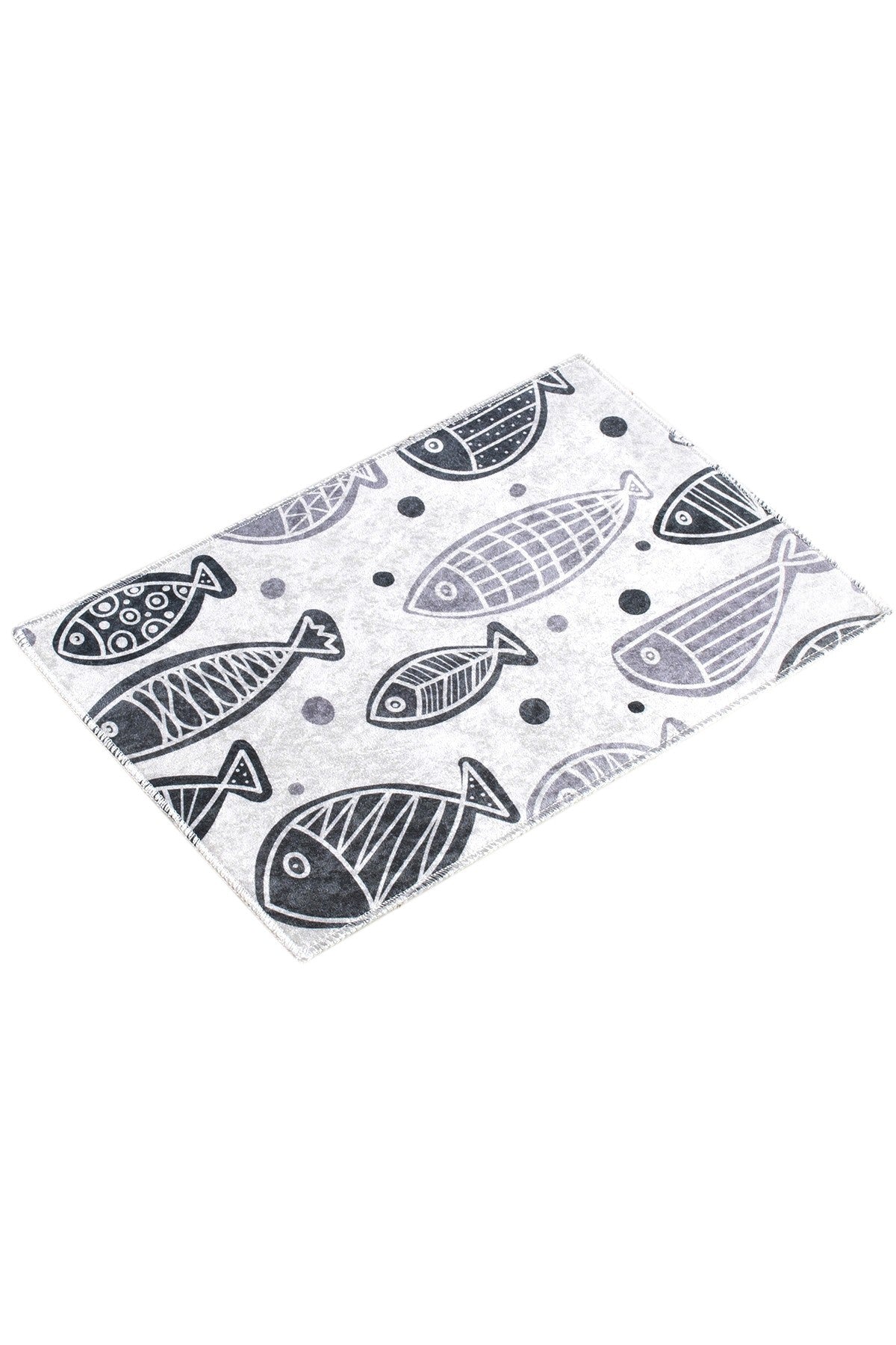 Kupaonski prostirač Fish Djt - Bijela (40 x 60) | AG-vitahome.hr