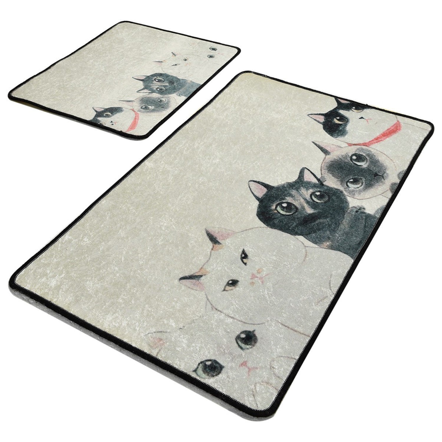 Kupaonski prostirač Postavi (2 kom) Angry Cats Djt | AG-vitahome.hr