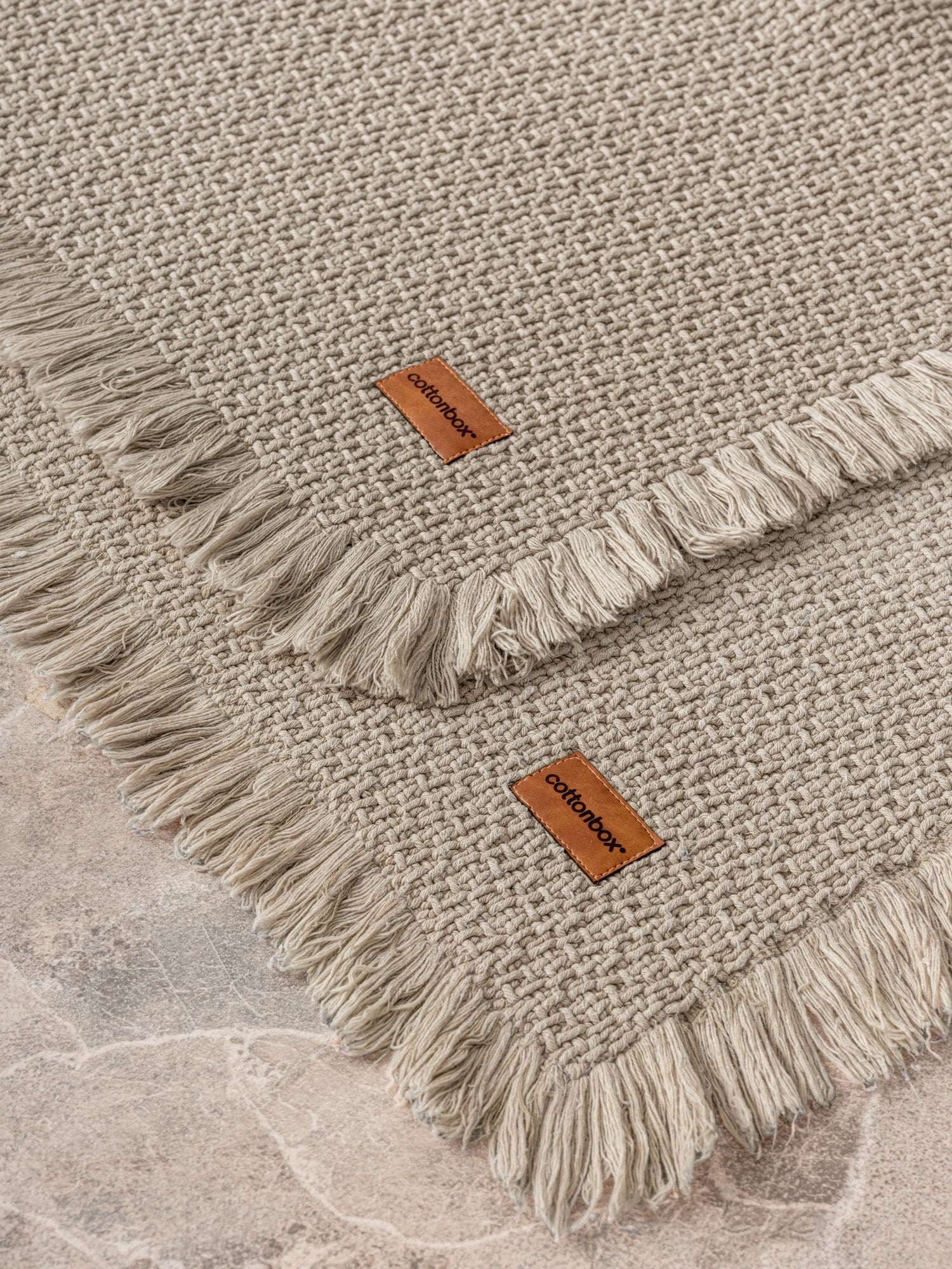Kupaonski prostirač Postavi (2 kom) Bath Rug - Bež | AG-vitahome.hr