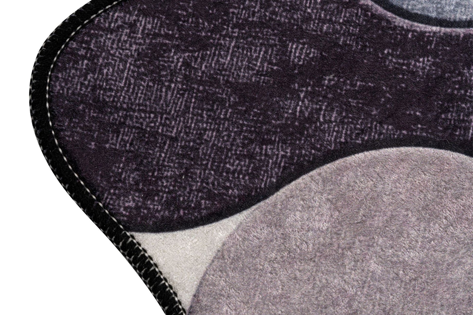Kupaonski prostirač Postavi (2 kom) Circle - Purple | AG-vitahome.hr