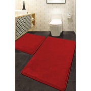 Kupaonski prostirač Postavi (2 kom) Colors of - Crvena | AG-vitahome.hr