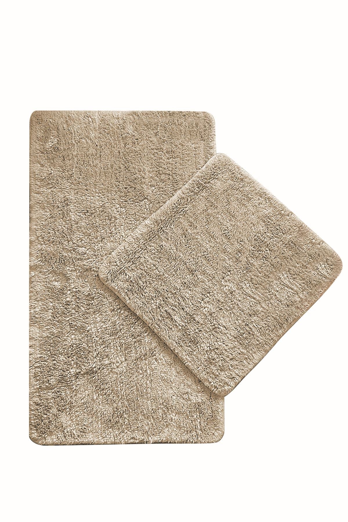 Kupaonski prostirač Postavi (2 kom) Cotton Basic - Stone | AG-vitahome.hr