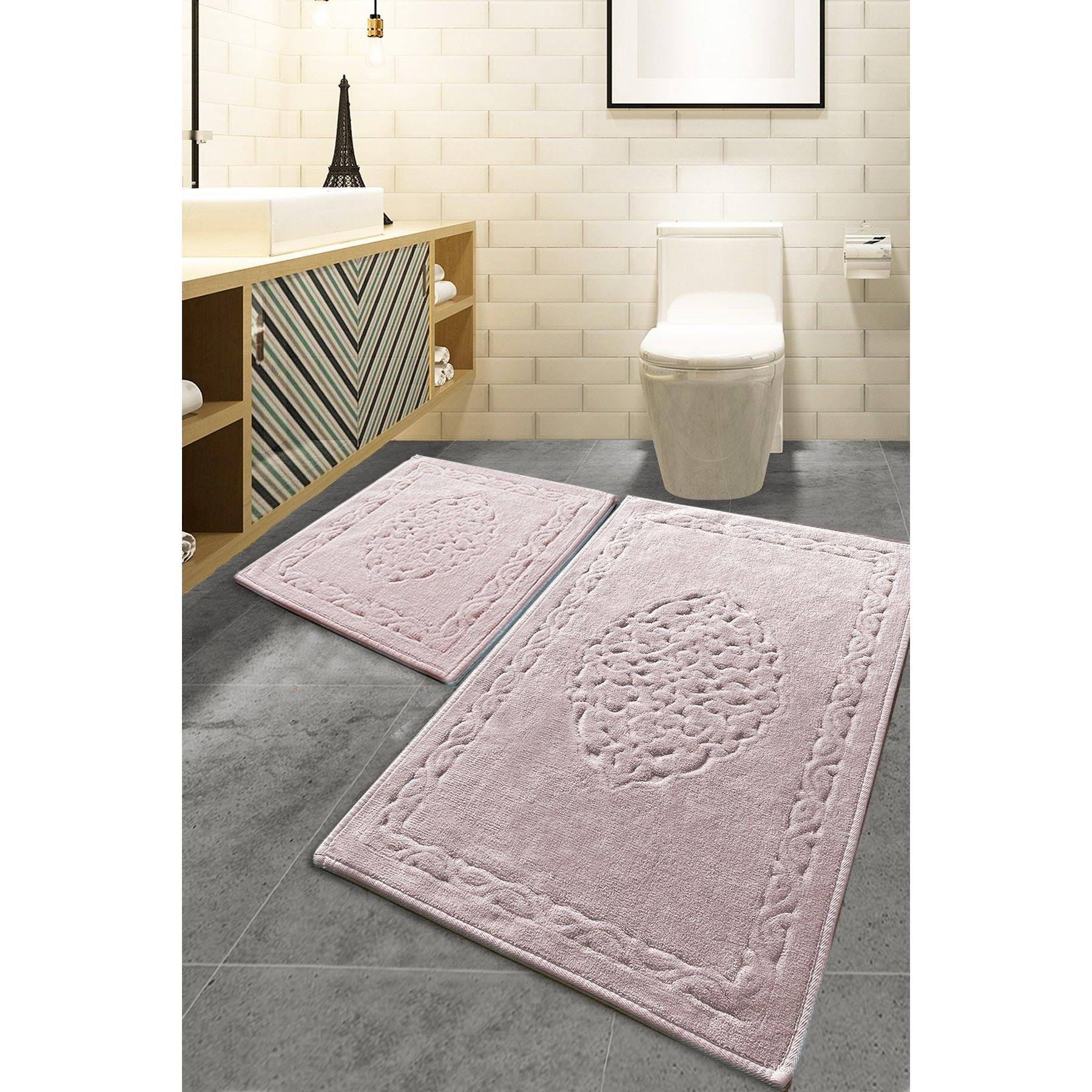 Kupaonski prostirač Postavi (2 kom) Elite - Powder | AG-vitahome.hr