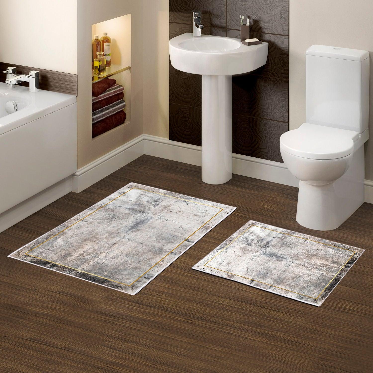 Kupaonski prostirač Postavi (2 kom) Kt479 | AG-vitahome.hr