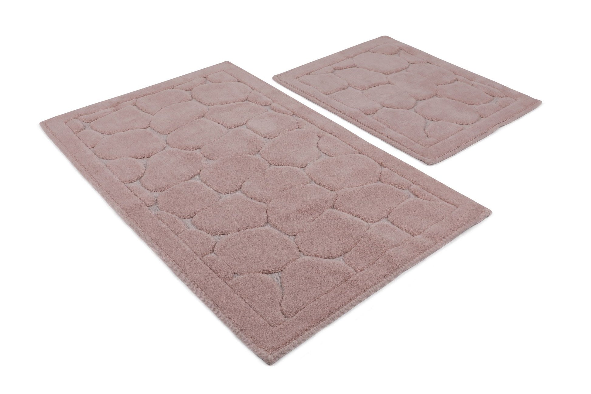 Kupaonski prostirač Postavi (2 kom) Lino - Powder | AG-vitahome.hr