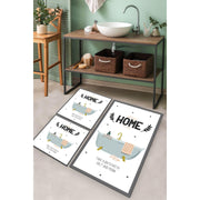 Kupaonski prostirač Postavi (3 kom) Bathtub | AG-vitahome.hr