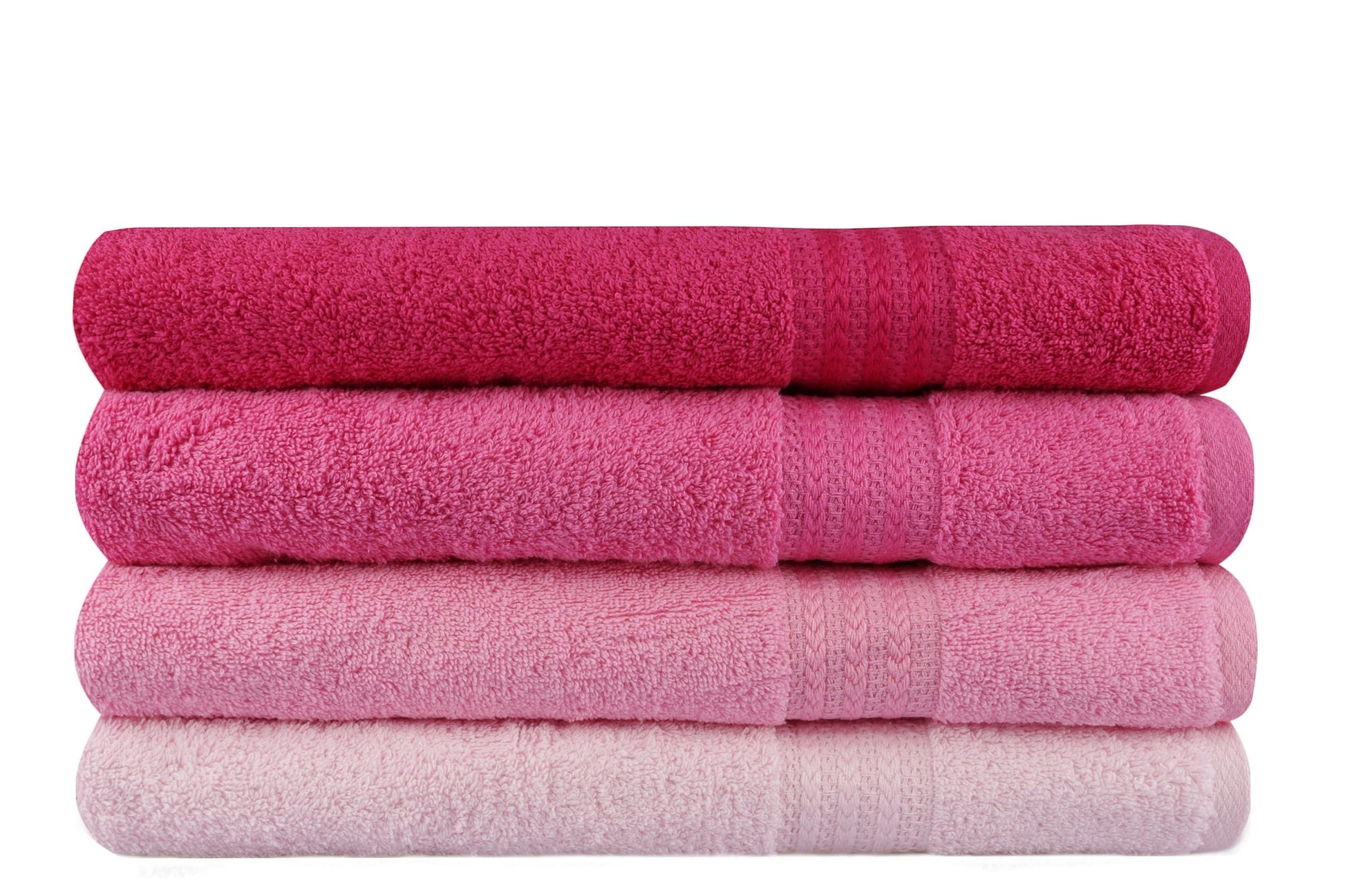 Kupaonski ručnik Postavi (4 kom) Rainbow - Pink | AG-vitahome.hr