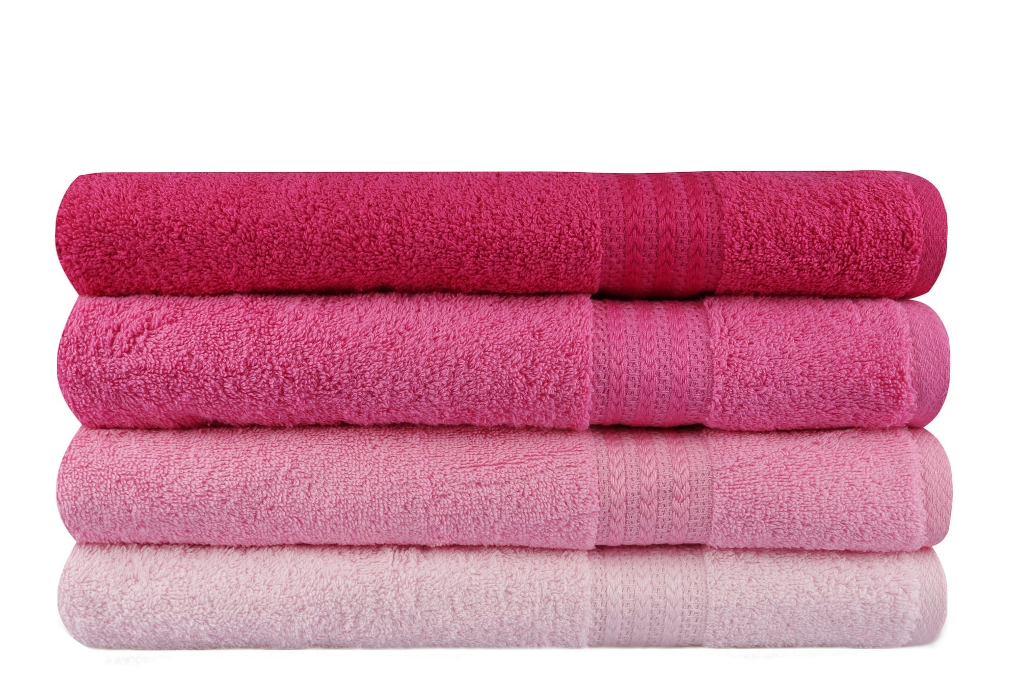 Kupaonski ručnik Postavi (4 kom) Rainbow - Pink | AG-vitahome.hr