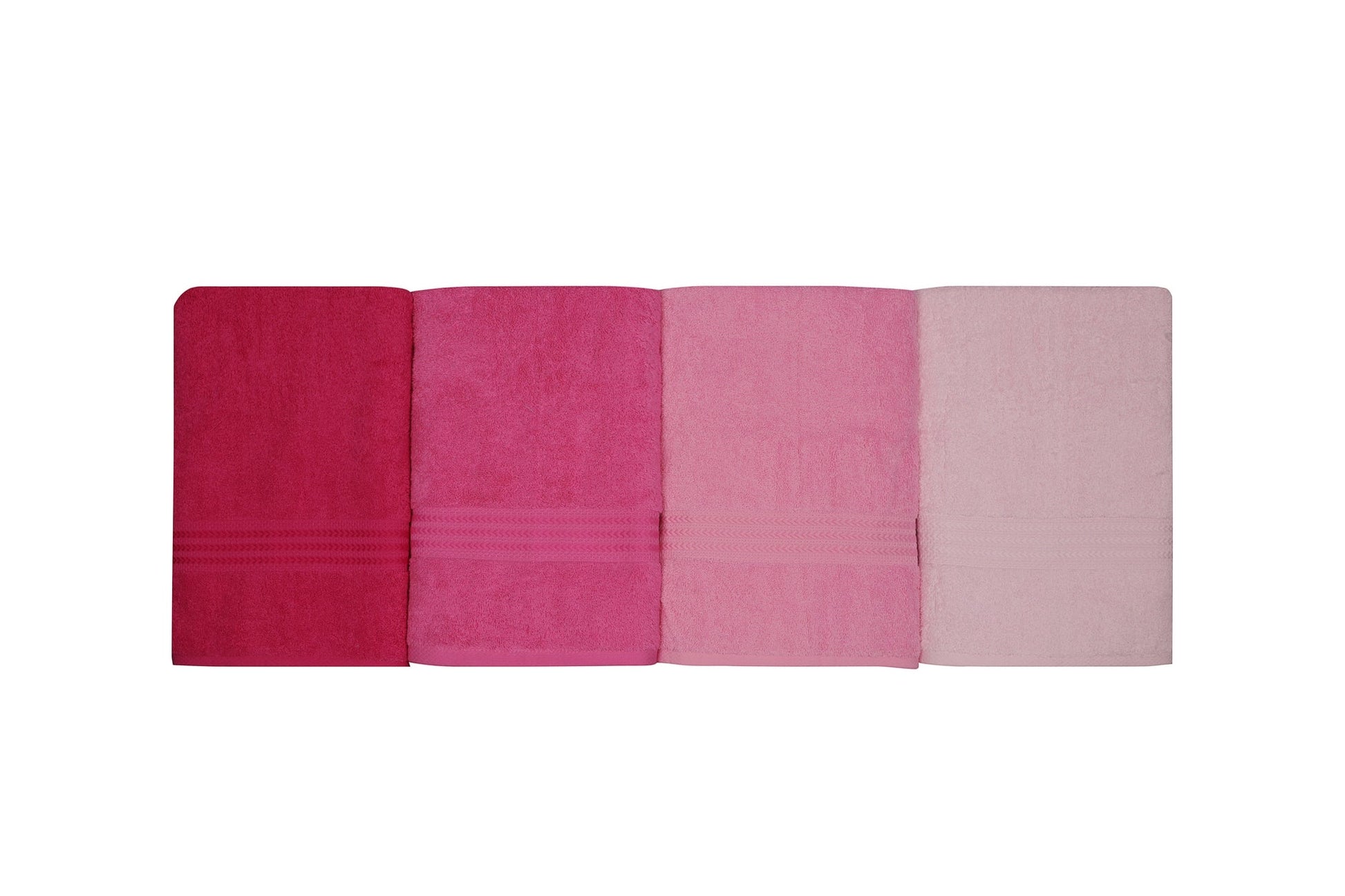 Kupaonski ručnik Postavi (4 kom) Rainbow - Pink | AG-vitahome.hr