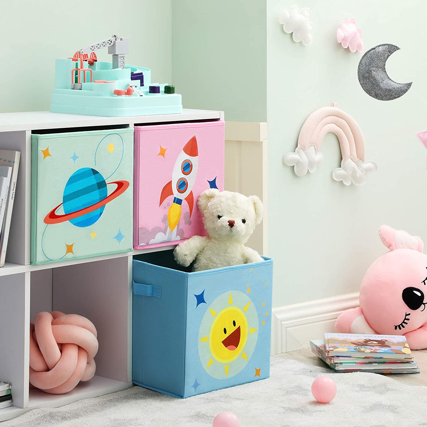 kutije za pohranu set od 3, kutije za organizatore igara | SONGMICS-vitahome.hr