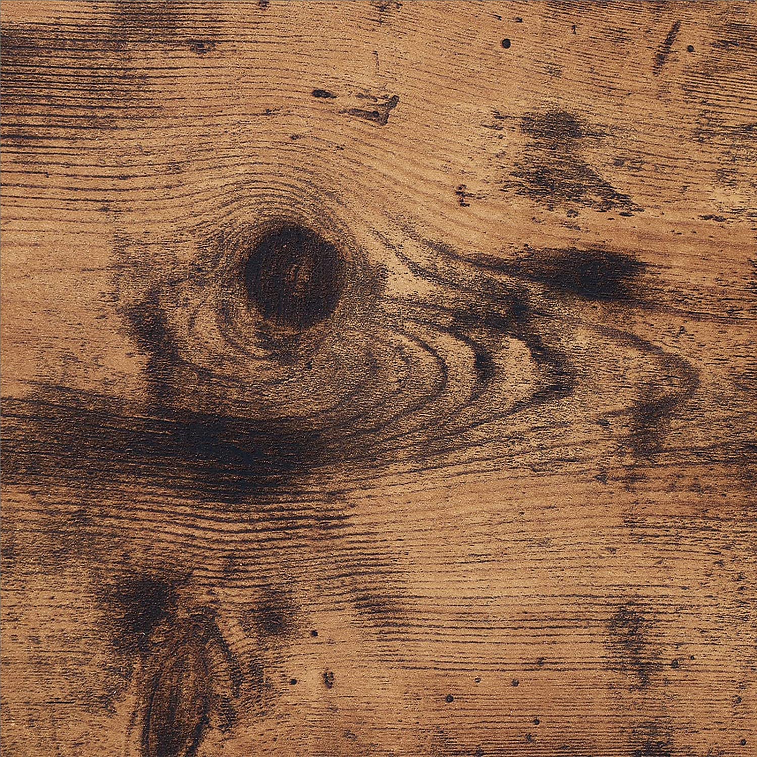 Kutna polica, polica za knjige s 5 etaža, 34,2 x 34,2 x 158,8 cm, smeđe boje | VASAGLE-vitahome.hr