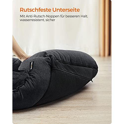Kutyaágy, kisállatágy mosható huzattal, M-es, sötétszürke-FEANDREA-Vita Home