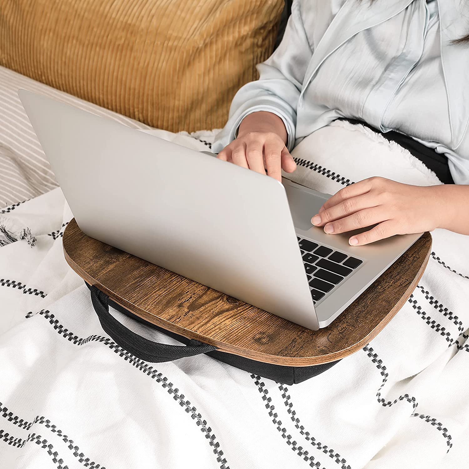 Laptop jastuk za krevet, Laptop klupa 40 x 32 x 8 cm | SONGMICS-vitahome.hr
