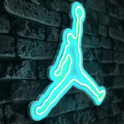 lastična zidna dekoracija s LED rasvjetom, Basketball - Blue | AG-vitahome.hr