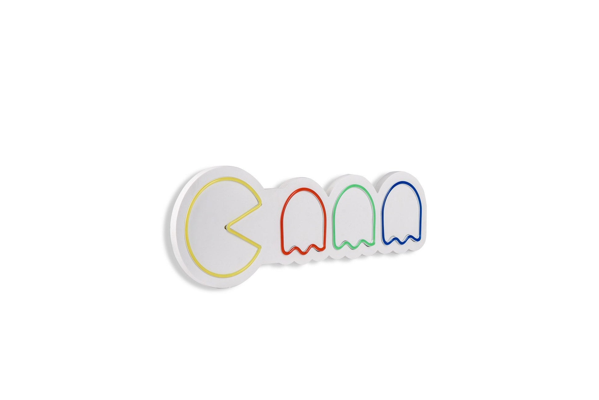 lastična zidna dekoracija s LED rasvjetom, Pacman - Multicolor | AG-vitahome.hr