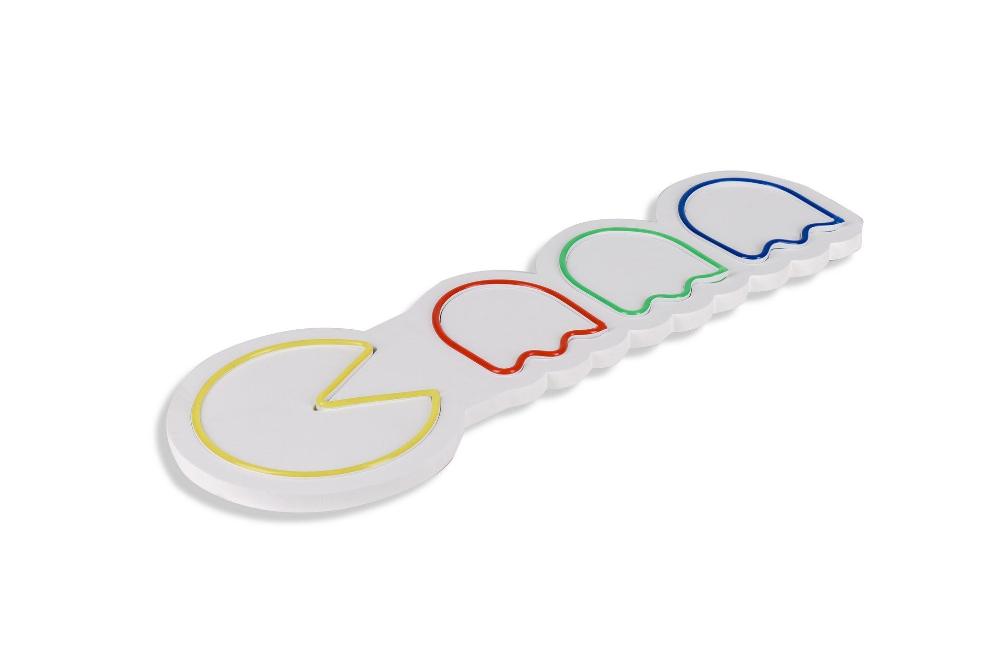 lastična zidna dekoracija s LED rasvjetom, Pacman - Multicolor | AG-vitahome.hr