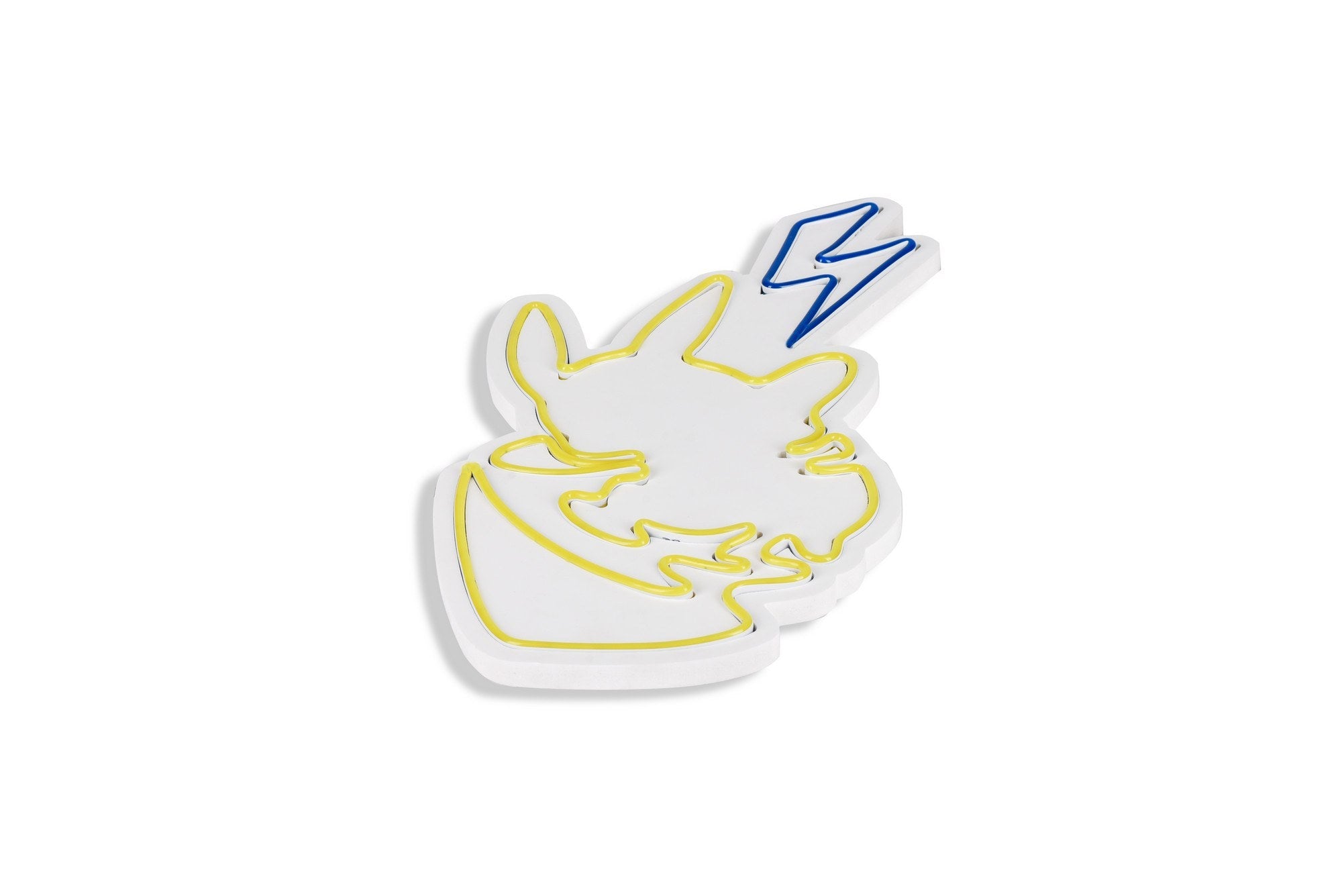 lastična zidna dekoracija s LED rasvjetom, Pikachu - Yellow Blue | AG-vitahome.hr