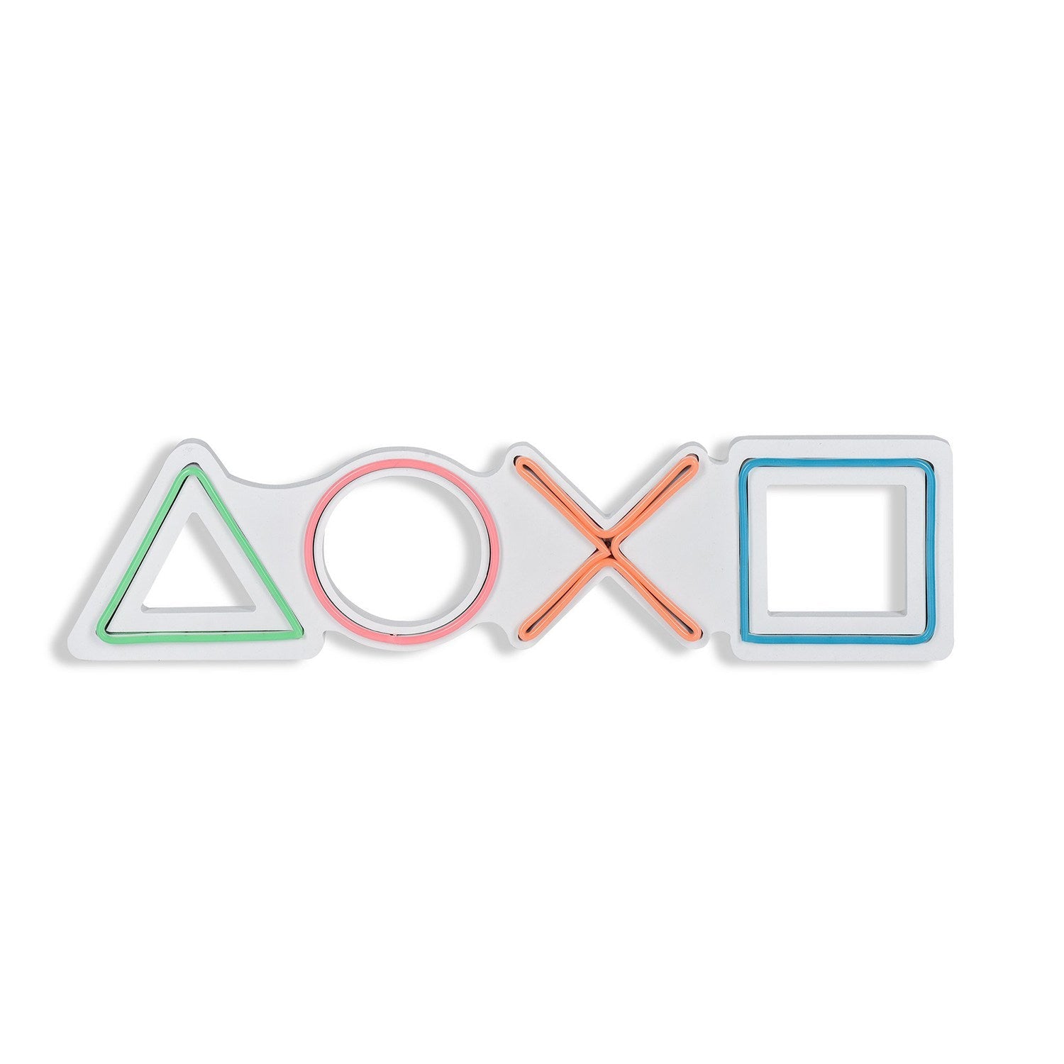 lastična zidna dekoracija s LED rasvjetom, Play Station - Multicolor | AG-vitahome.hr
