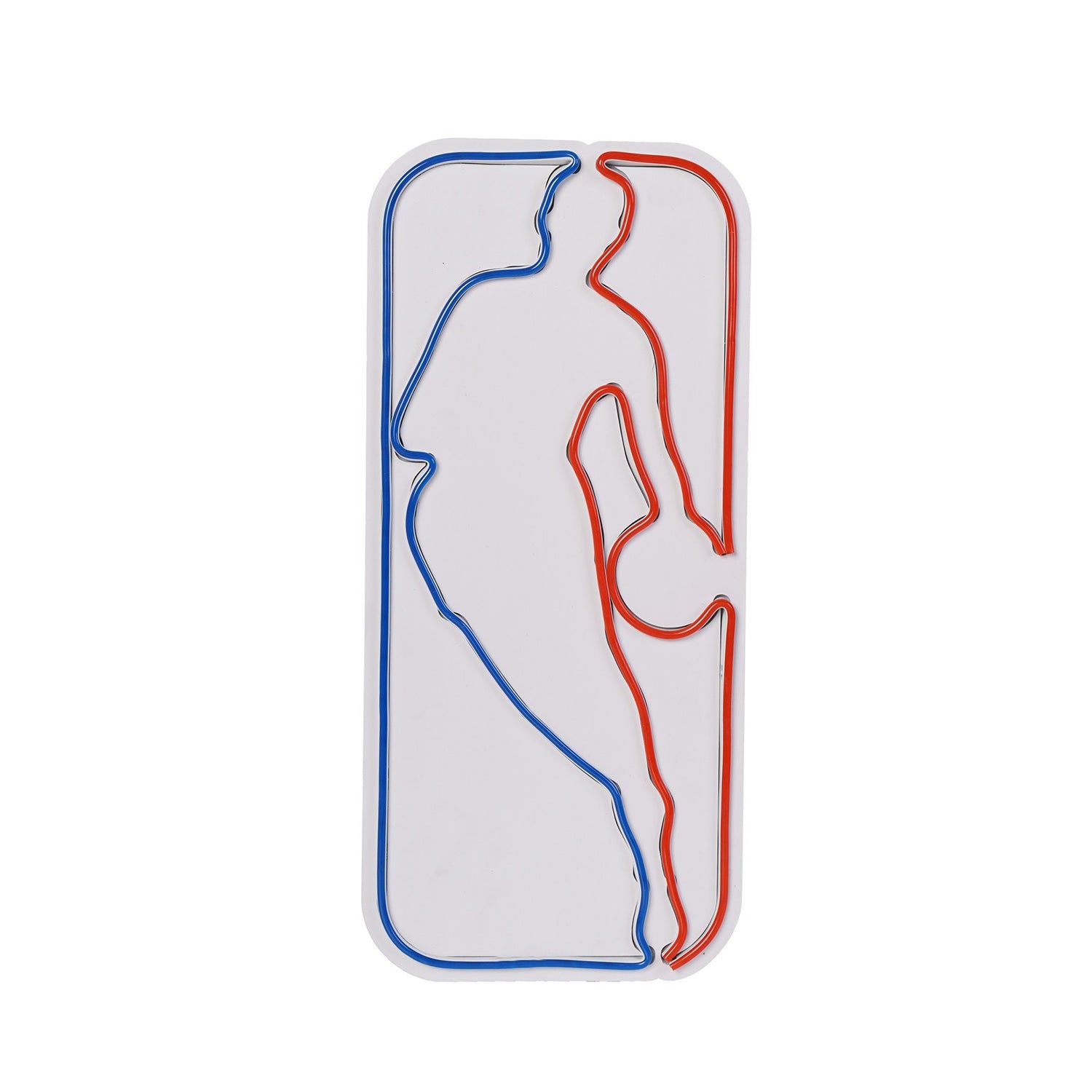 lastična zidna dekoracija s LED rasvjetom, The Logo Jerry West - Multicolor | AG-vitahome.hr