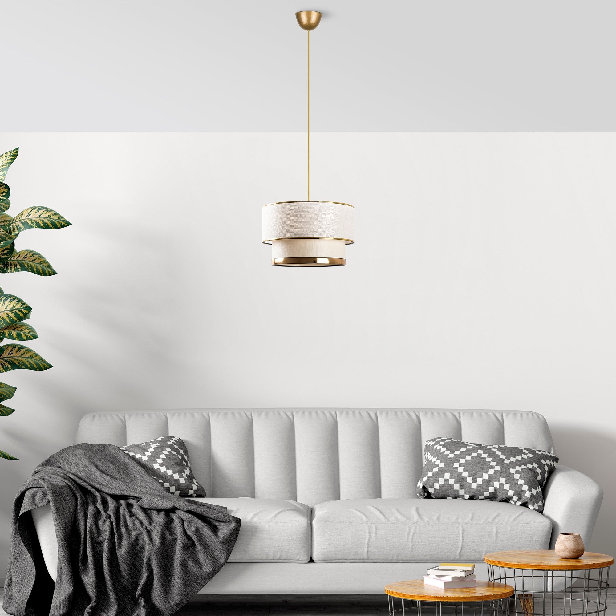 Luster Cake - Cream, Gold | AG-vitahome.hr