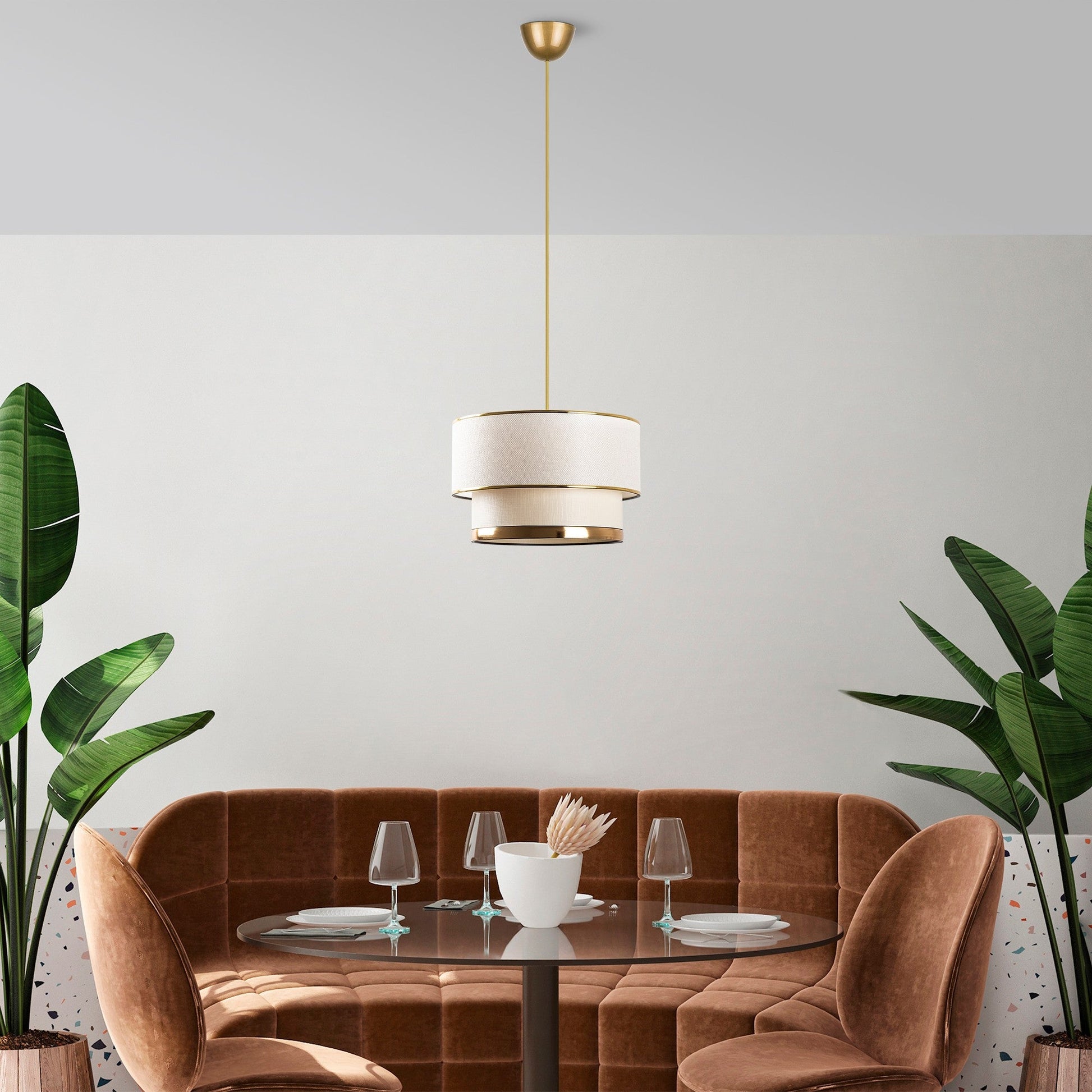 Luster Cake - Cream, Gold | AG-vitahome.hr