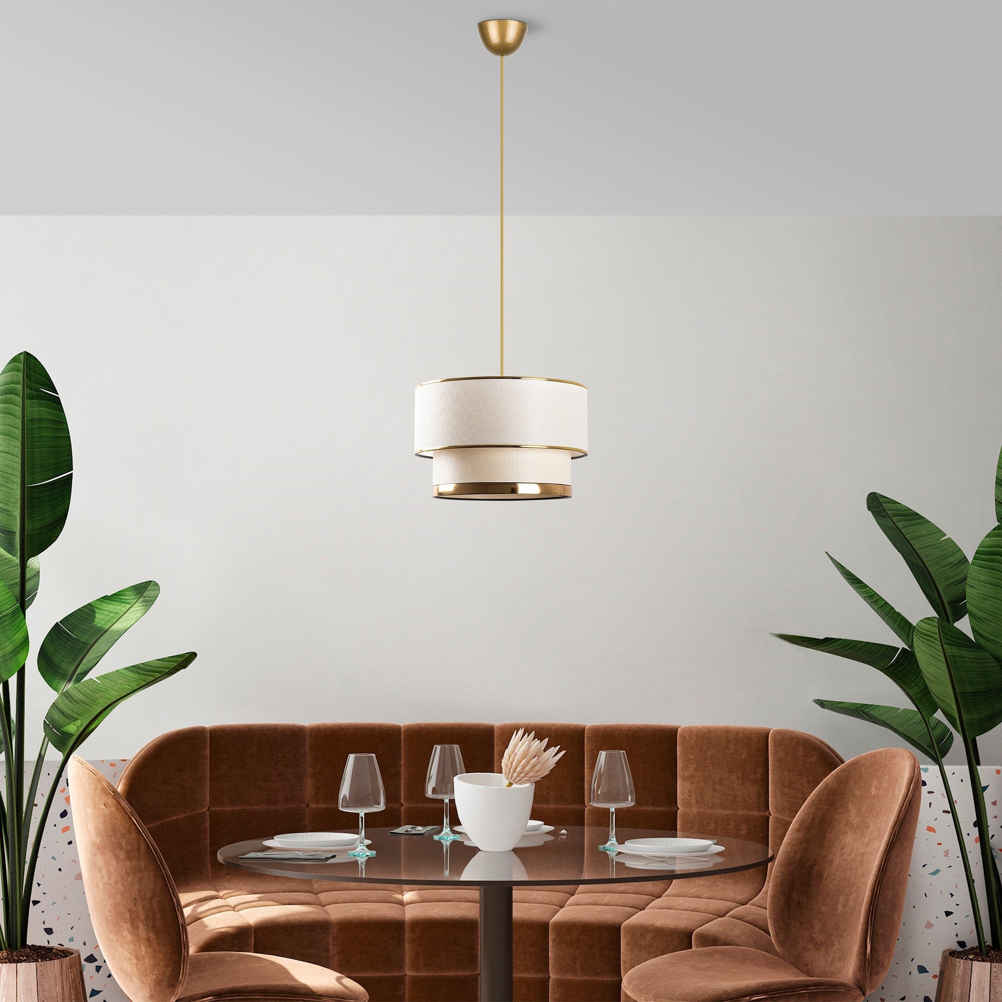 Luster Cake - Cream, Gold | AG-vitahome.hr