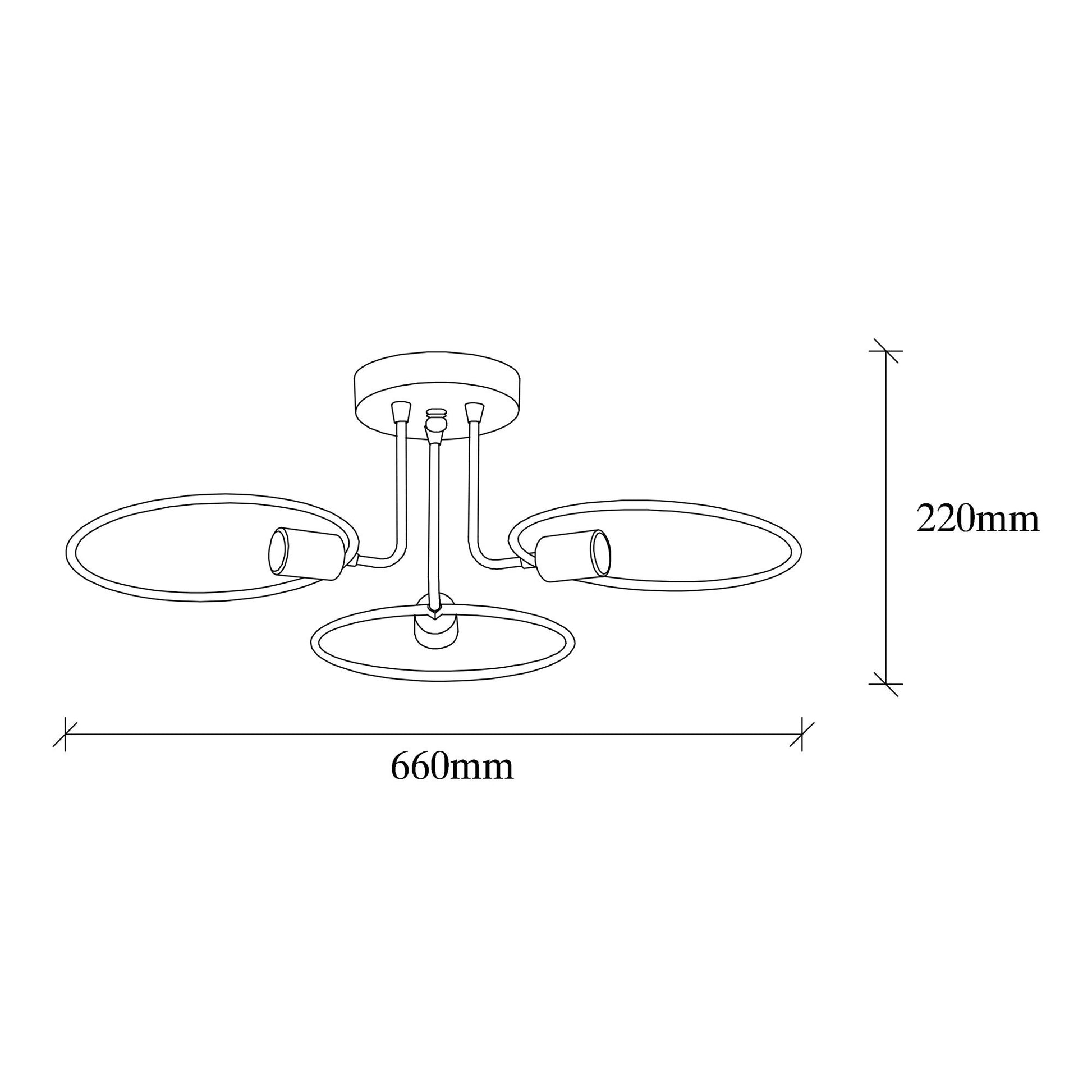 Luster Circle - 1341 | AG-vitahome.hr