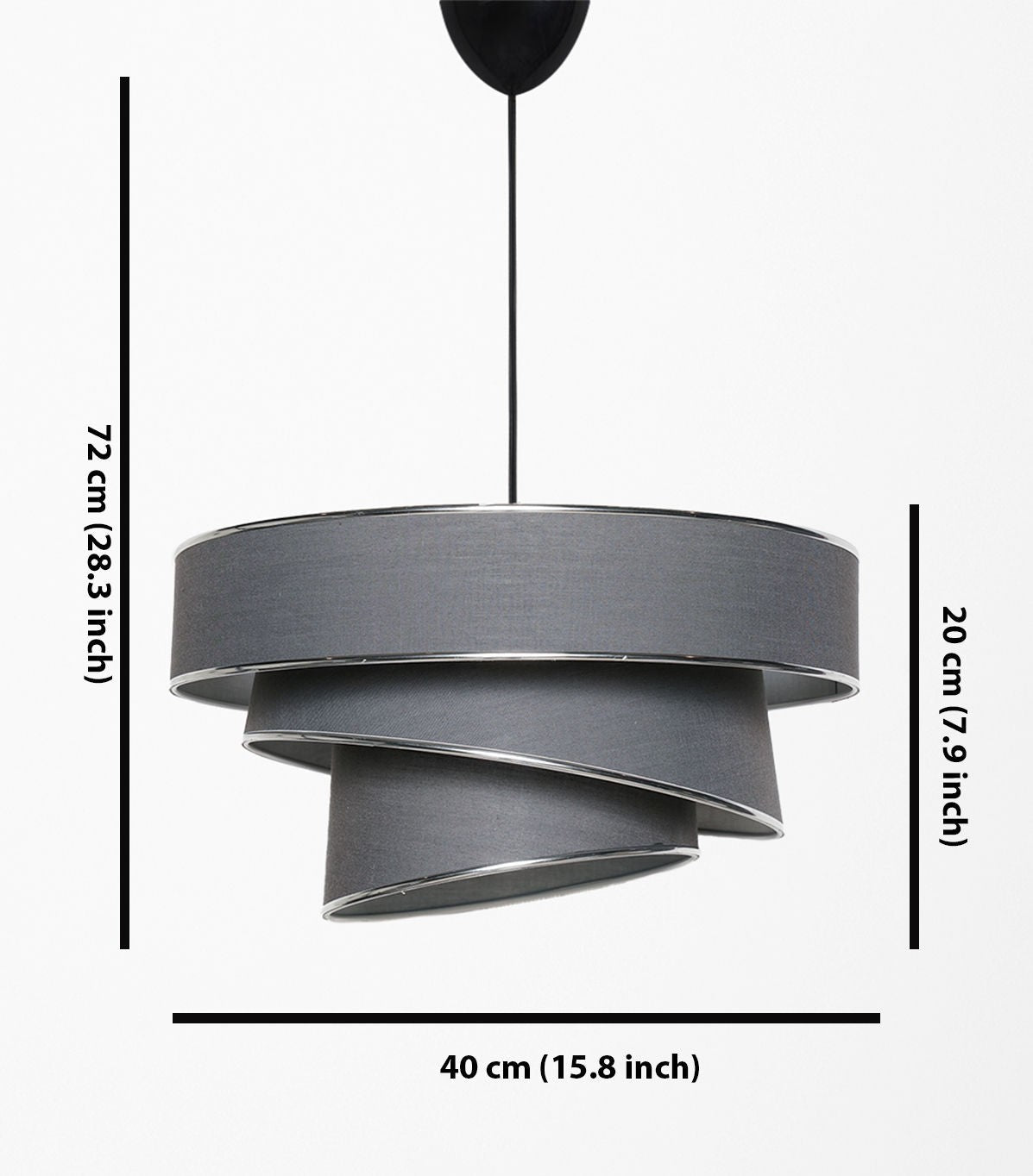 Luster Couper - Anthracite, Silver | AG-vitahome.hr