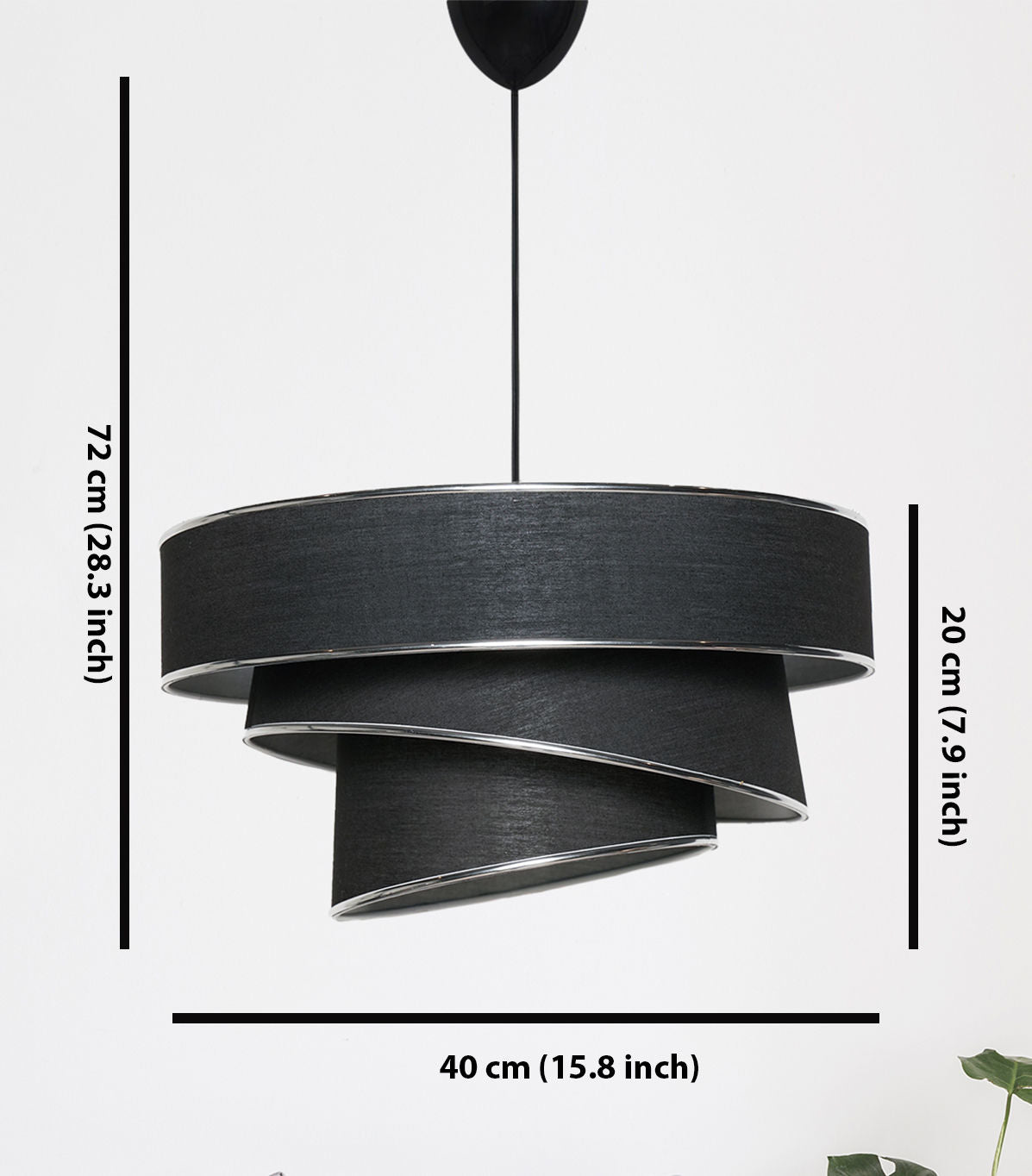 Luster Couper - Black, Silver | AG-vitahome.hr