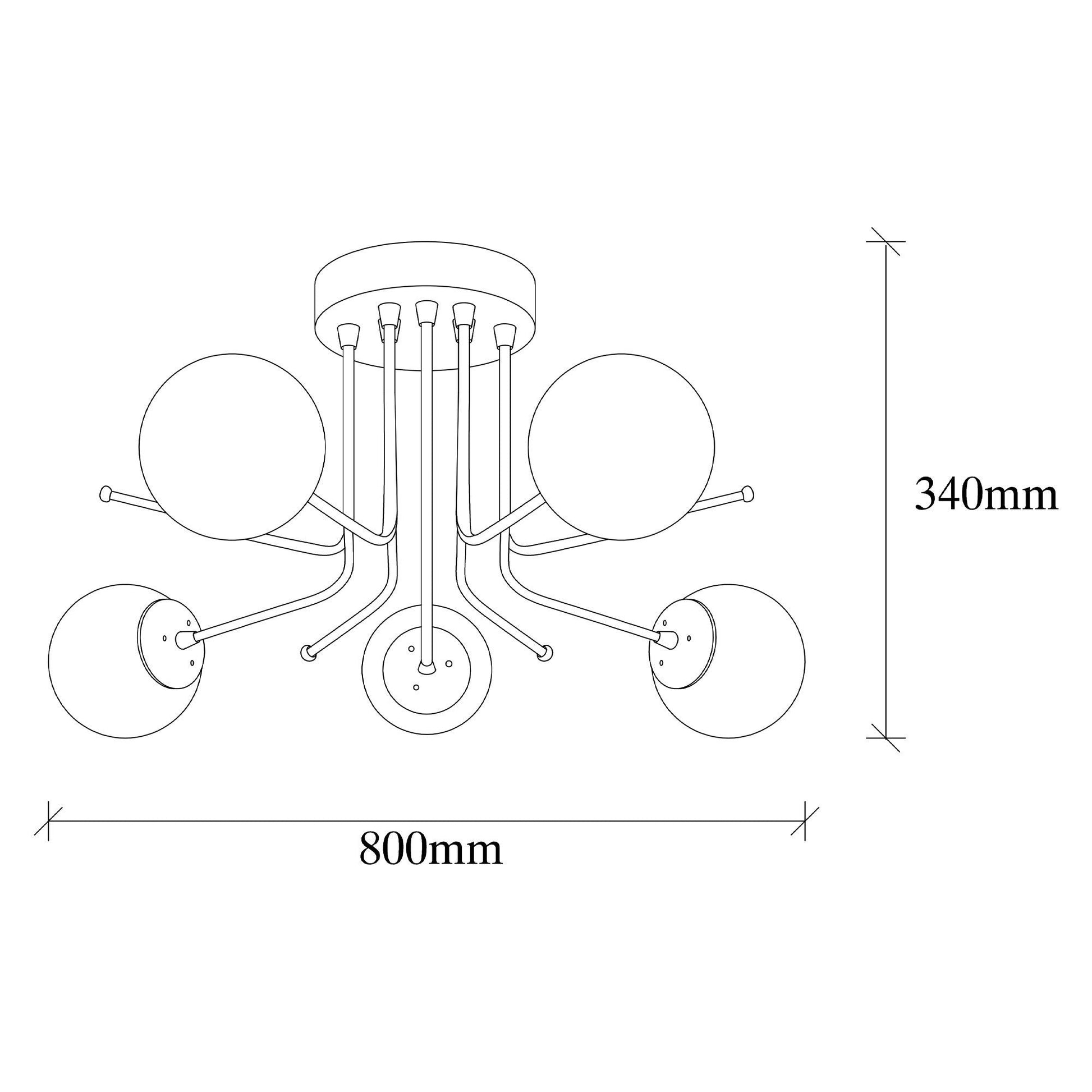 Luster Daisy - 146-AV2 | AG-vitahome.hr