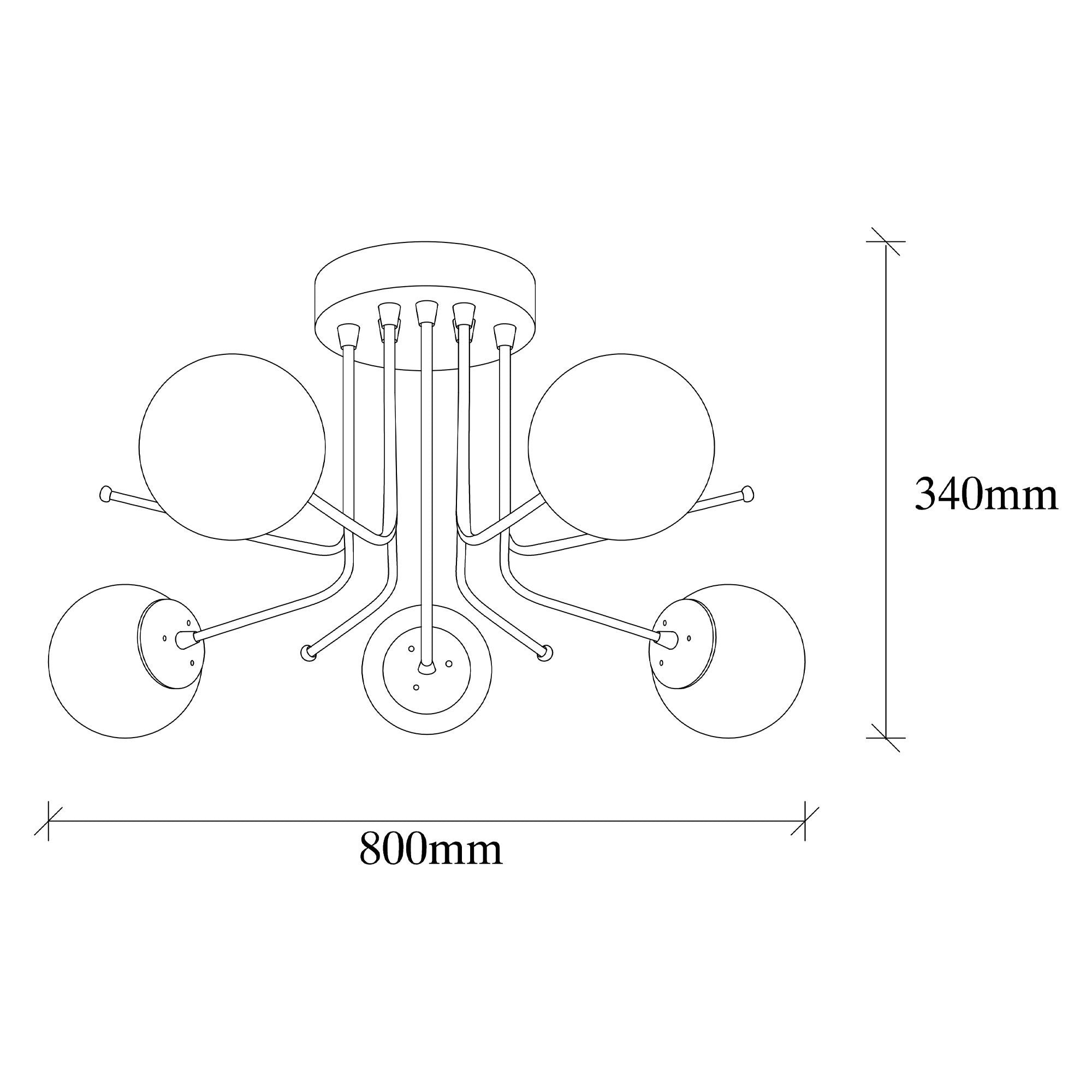 Luster Daisy - 146-AV2 | AG-vitahome.hr