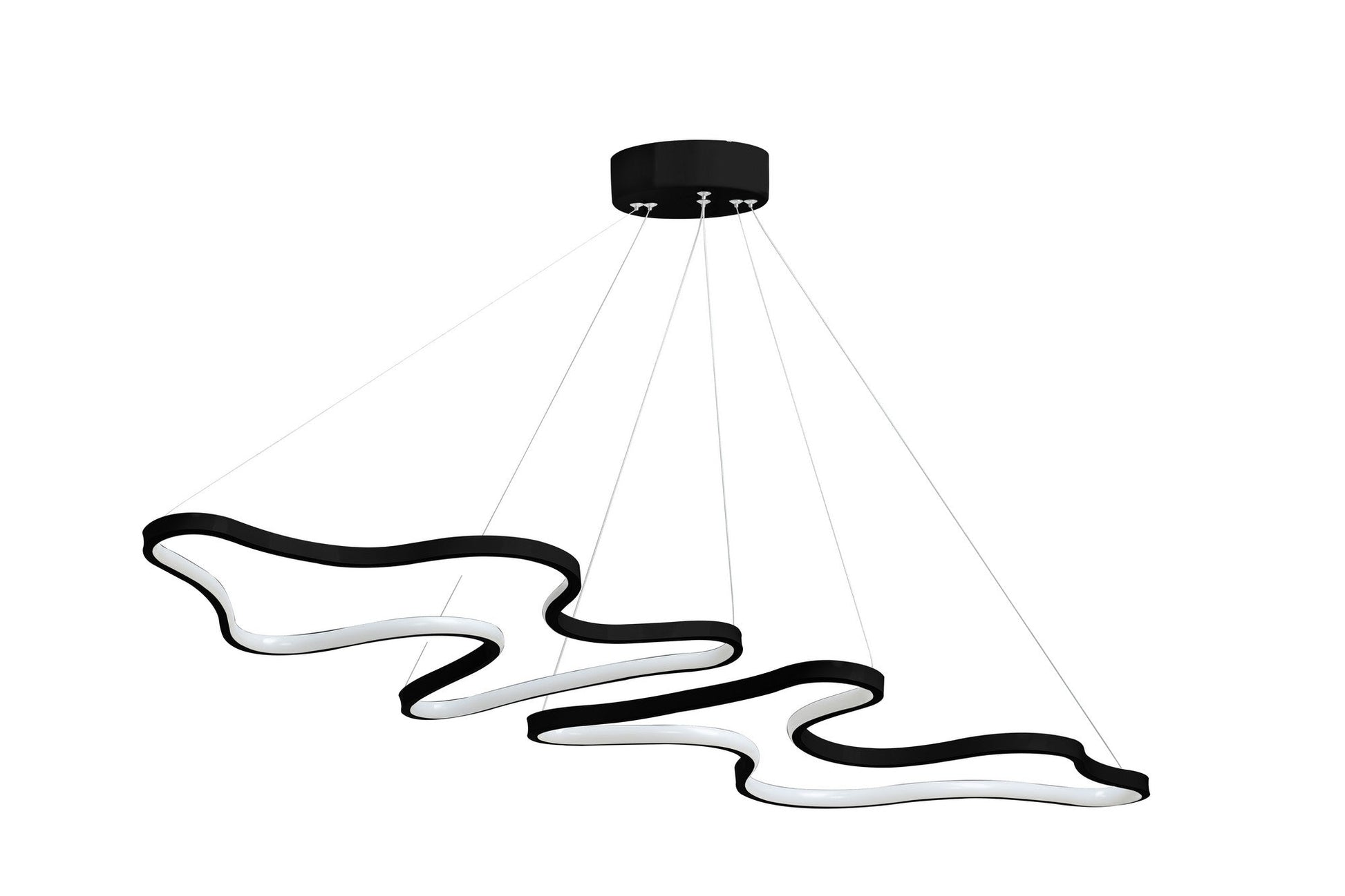 Luster Duple Artisan - Black Body, White Light | AG-vitahome.hr