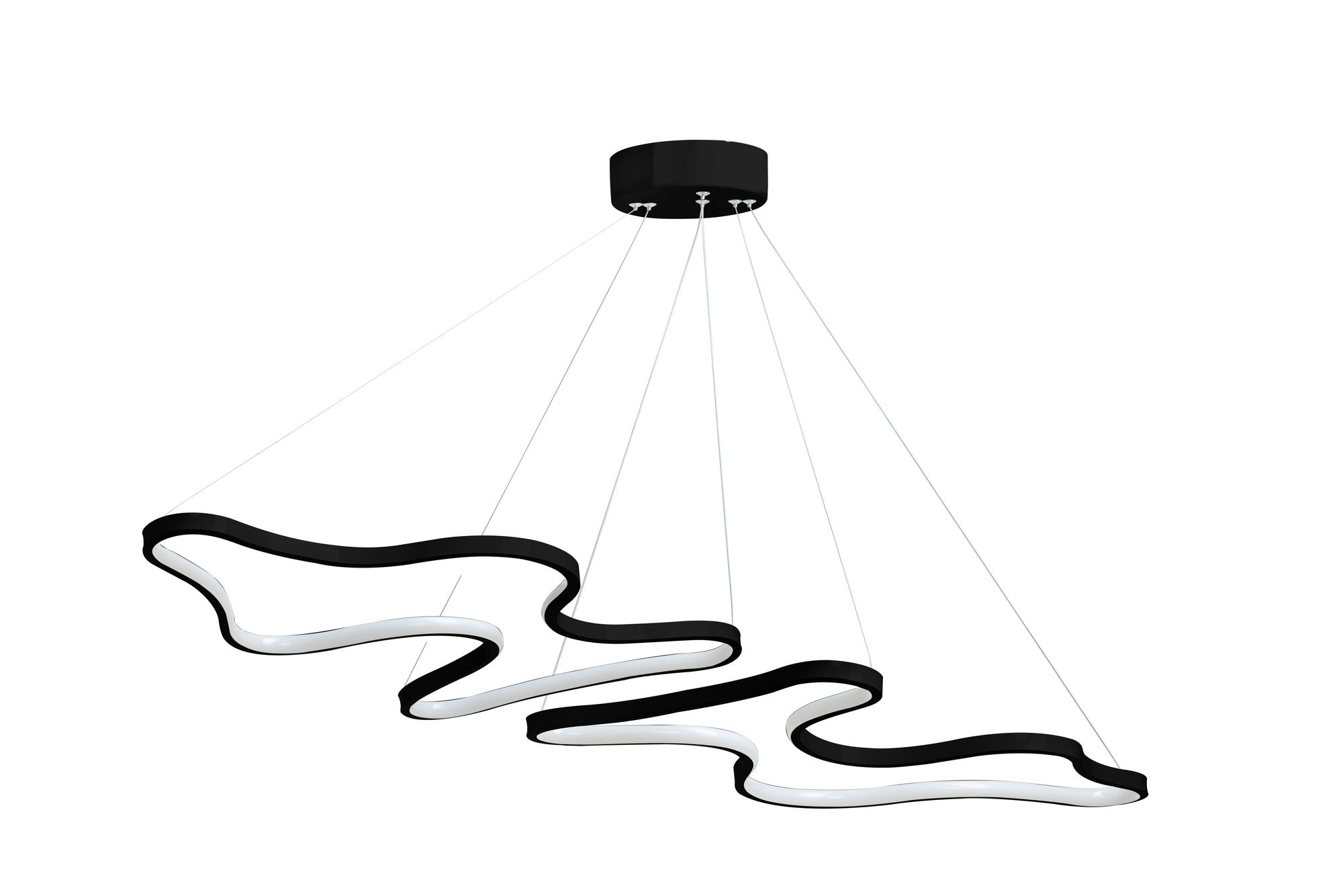 Luster Duple Artisan - Black Body, White Light | AG-vitahome.hr
