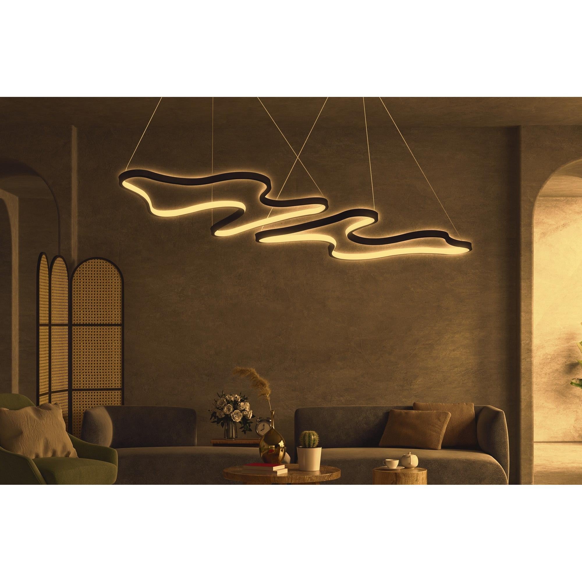 Luster Duple Artisan - Black Body, Yellow Light | AG-vitahome.hr