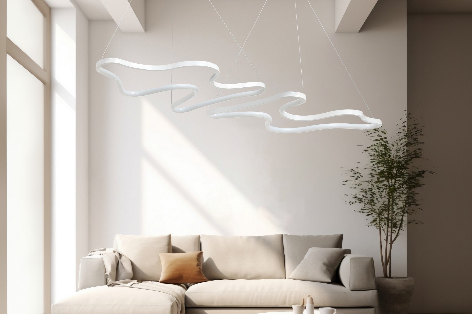 Luster Duple Artisan - White Body, Yellow Light | AG-vitahome.hr